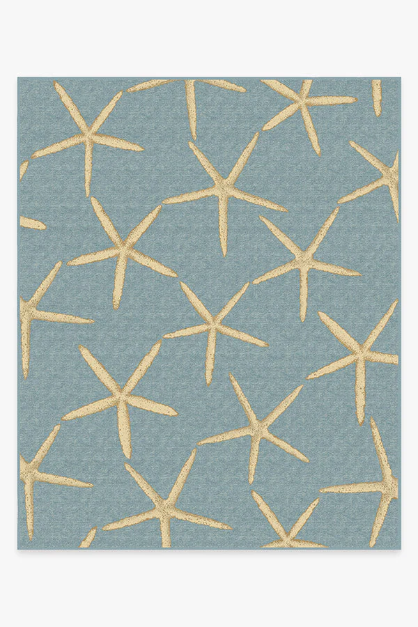 Starfish Pale Blue Rug
