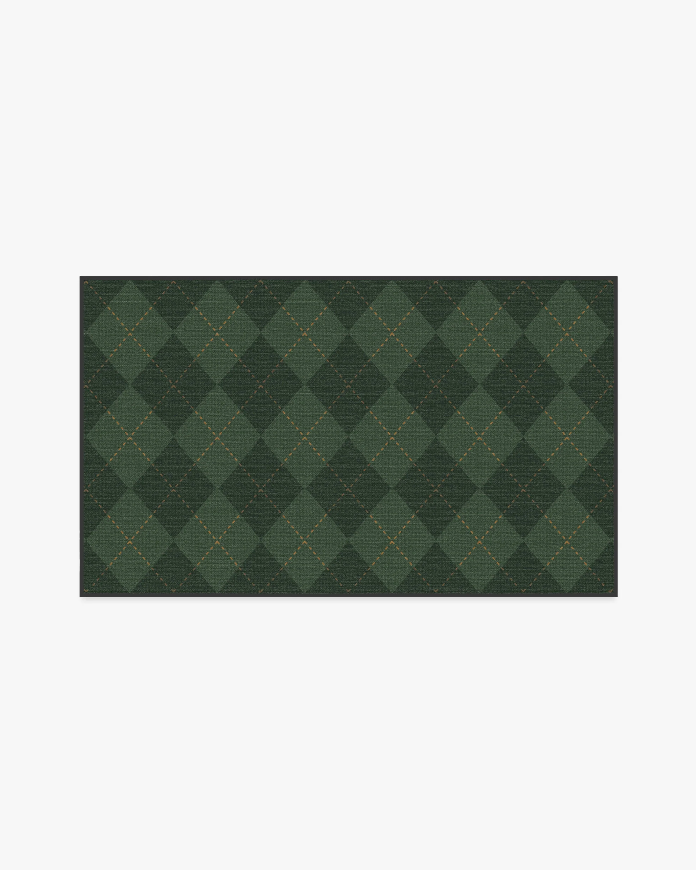 Oliver Argyle Forest Green Flatwoven Rug