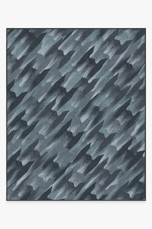 TIE Fighter Houndstooth Blue Flatwoven Rug