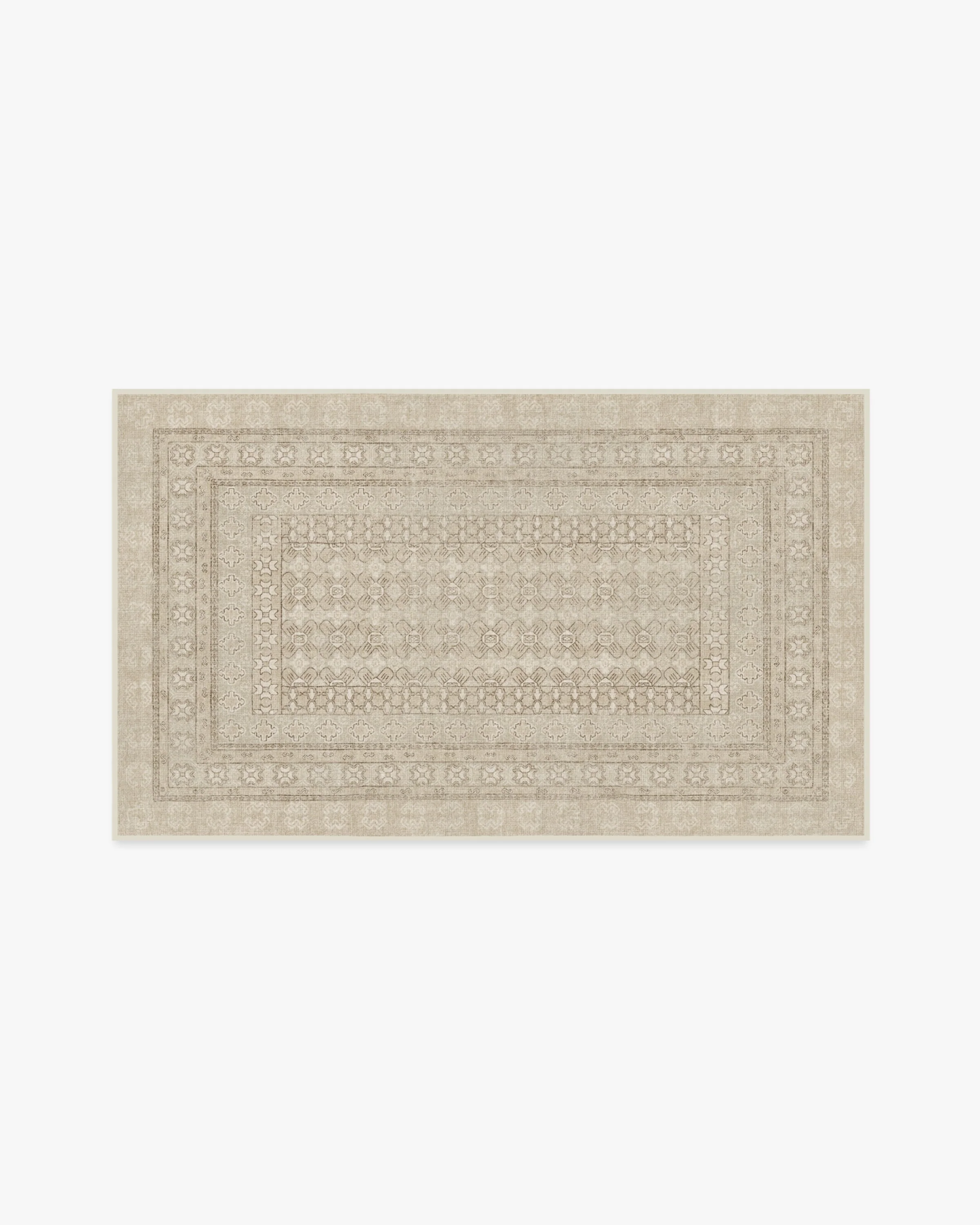 Cyrus Beige Ivory Flatwoven Rug