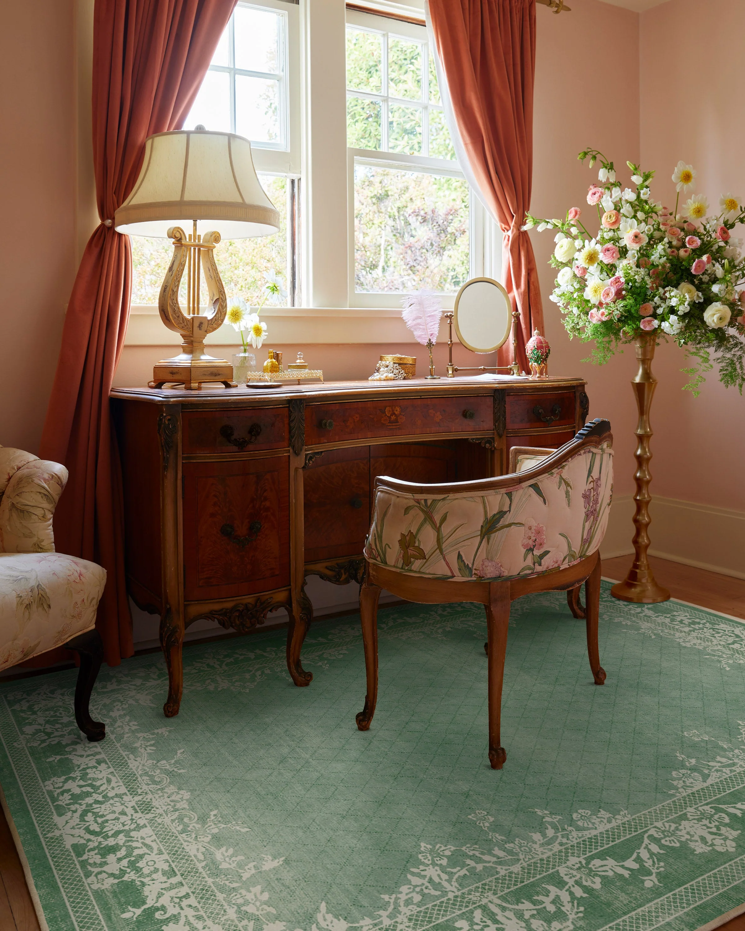 Juliet Sage Green Rug