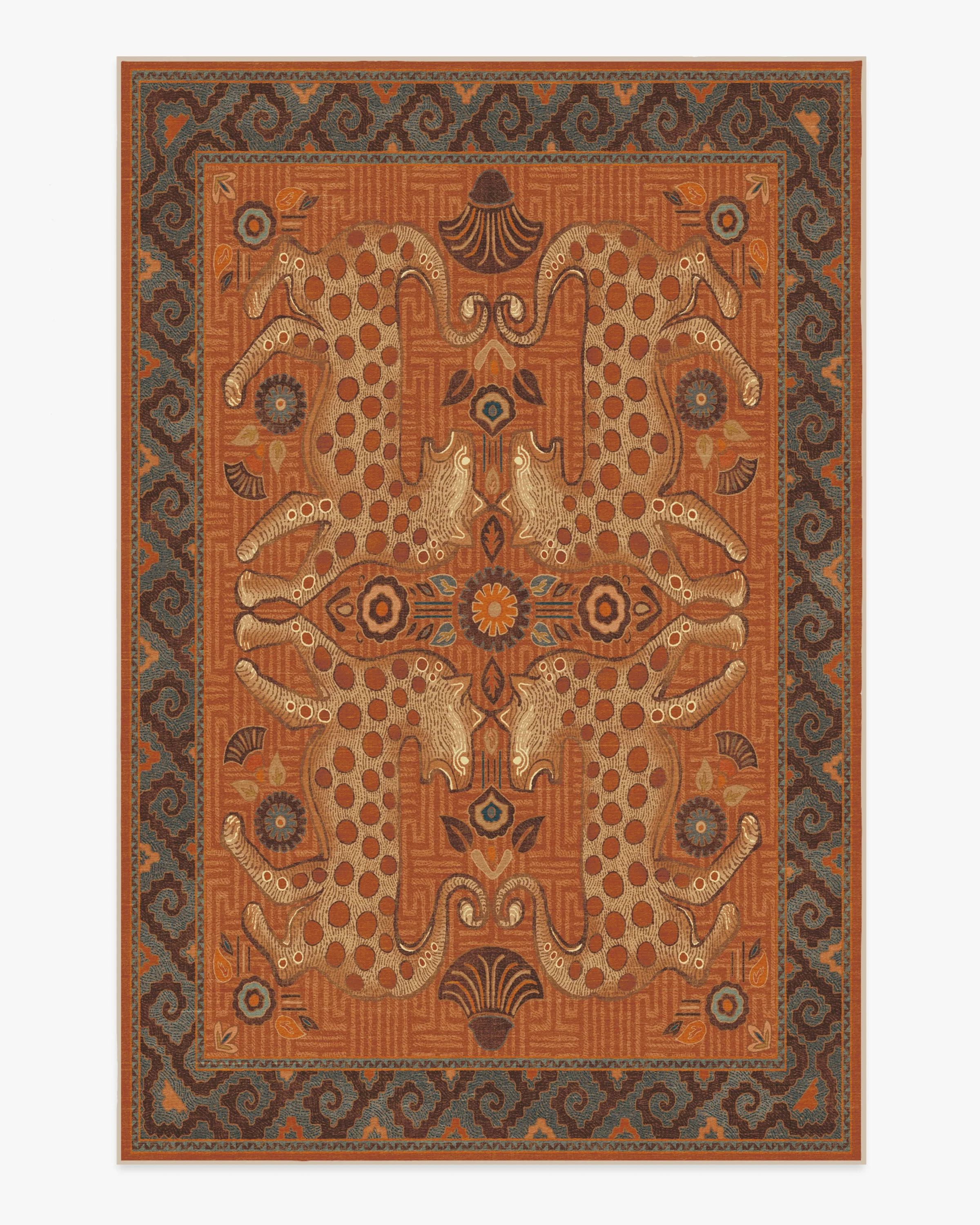 Eartha Terracotta Rug by Justina Blakeney