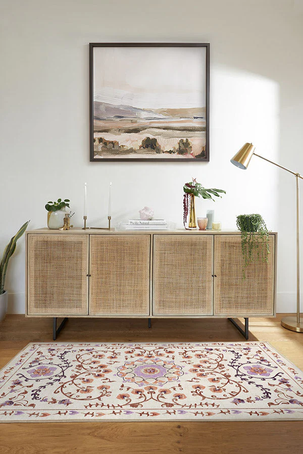 Suzani Purple Rug