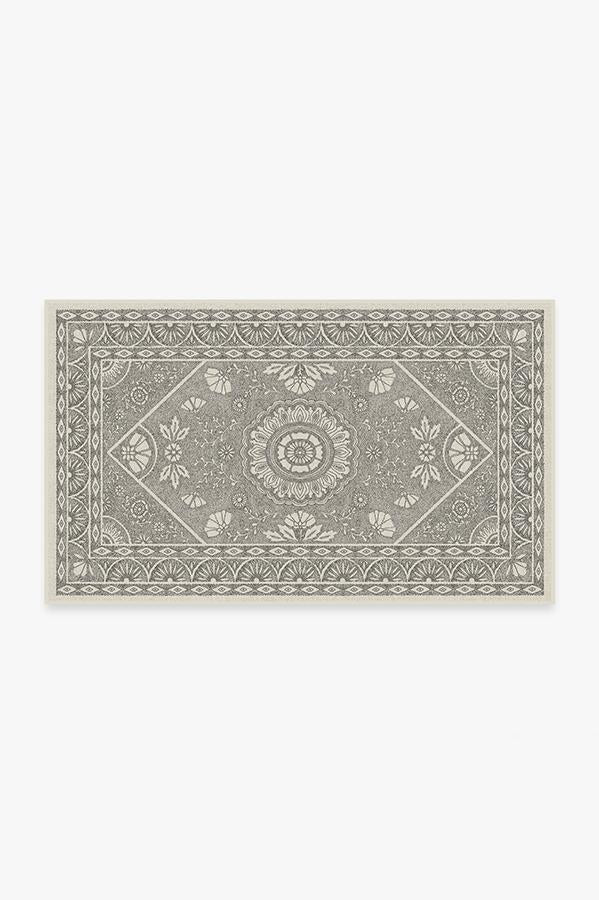 Almana Black & White Flatwoven Rug