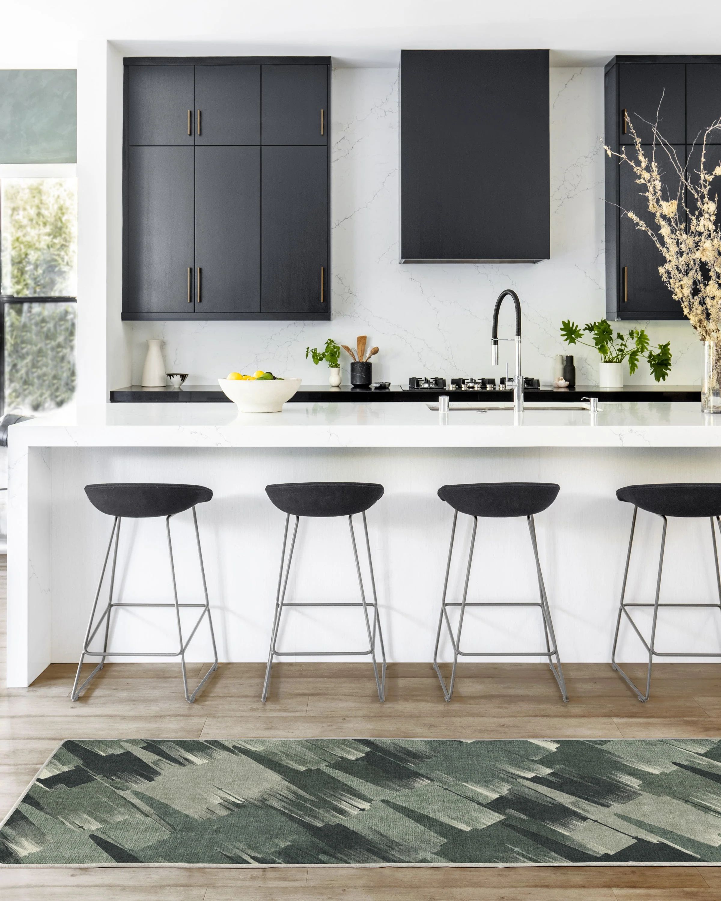 Rogue Squadron Dark Sage Flatwoven Rug