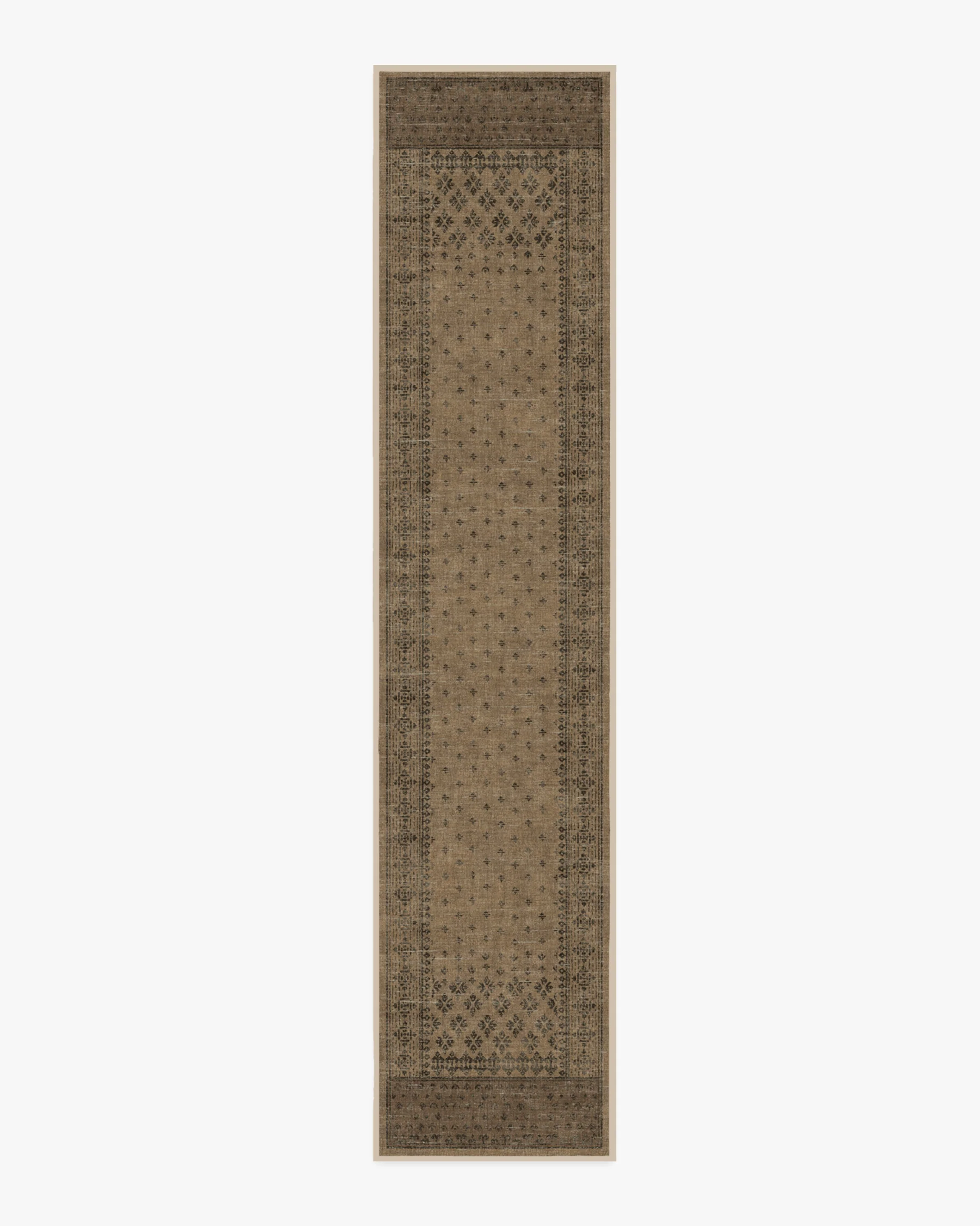 Fernanda Black & Tan Flatwoven Rug