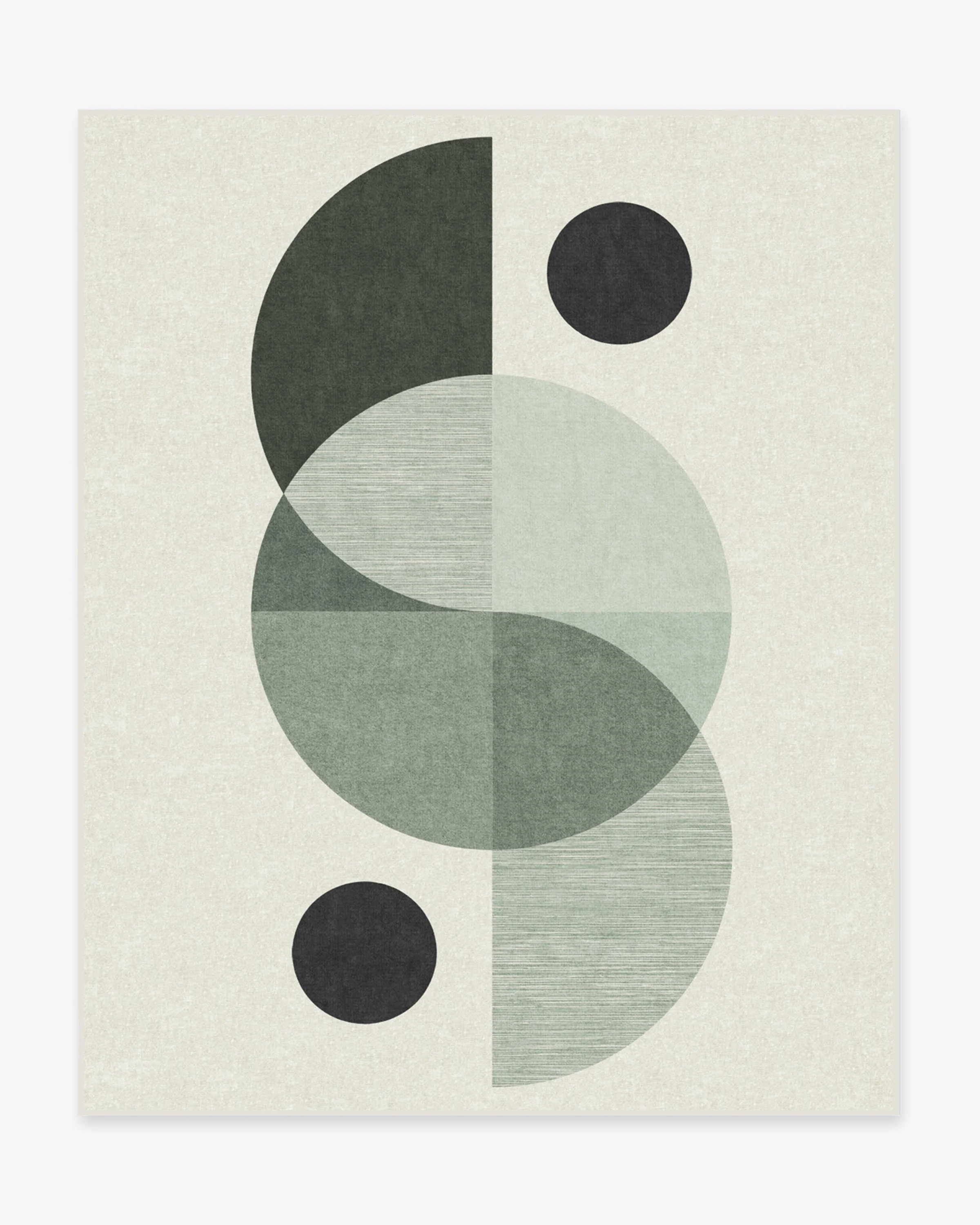 Villette Sage Flatwoven Rug by Nina Takesh