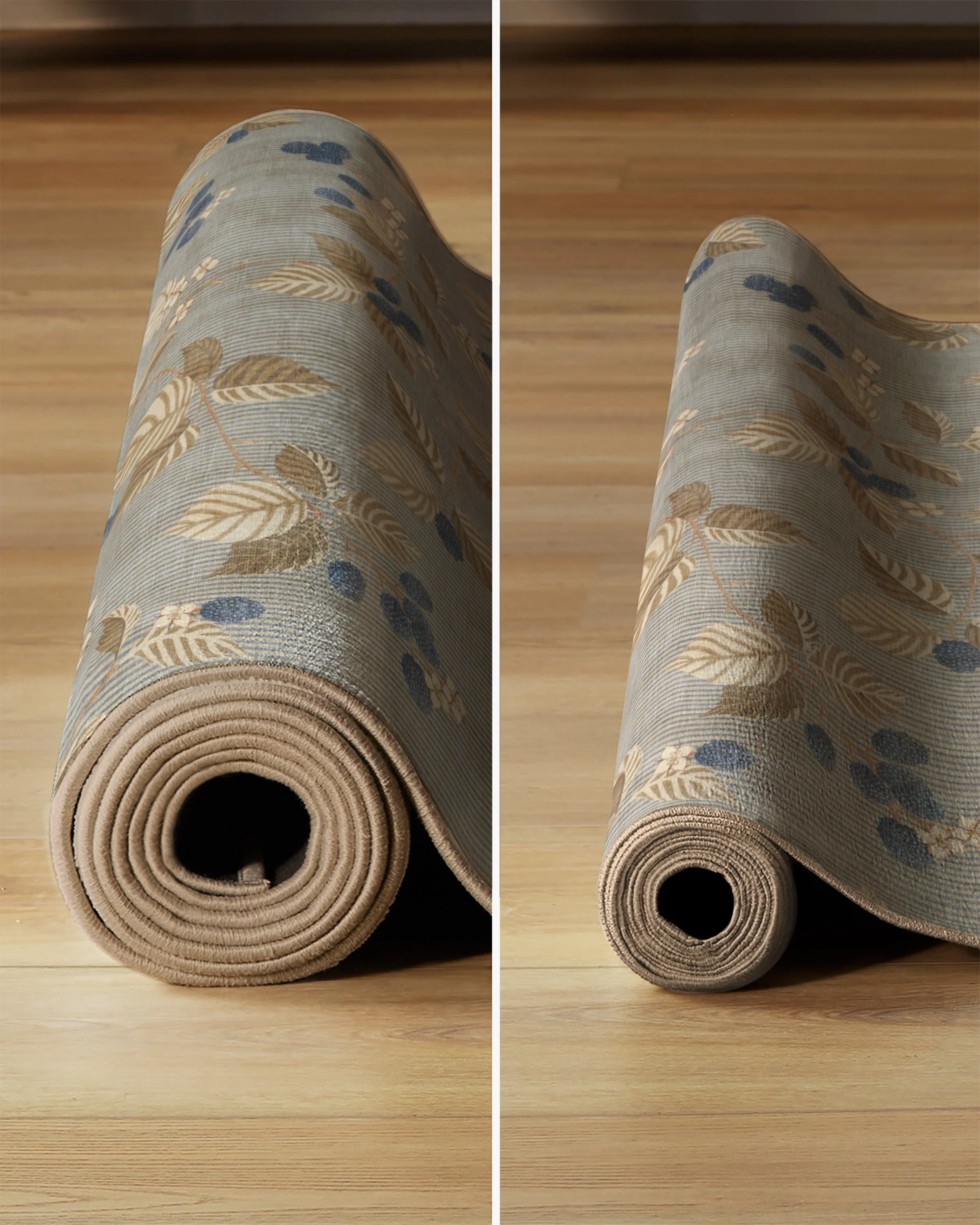 Rubus Azure & Fawn Rug by Sanderson