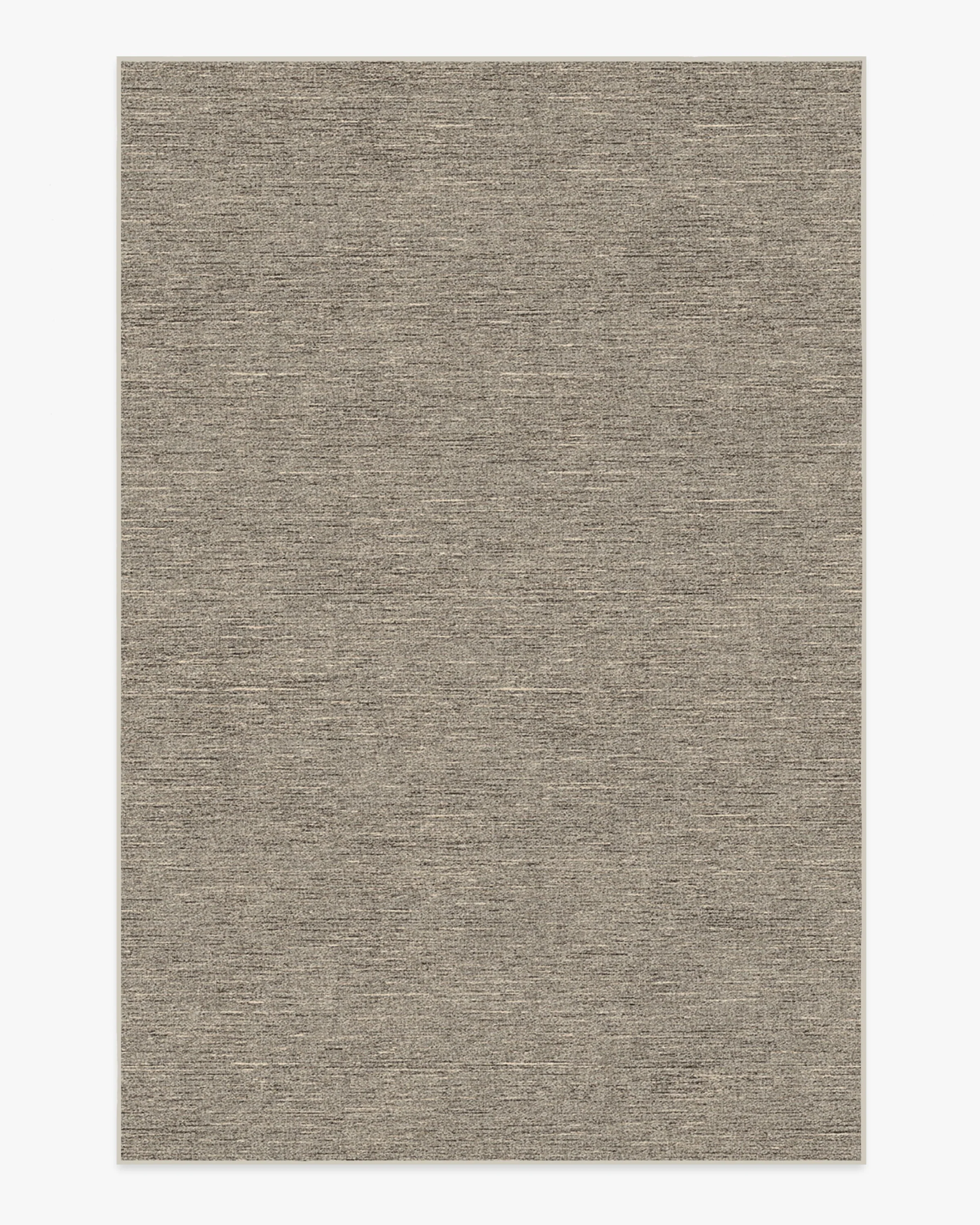 Melange Solid Natural Stone Flatwoven Rug