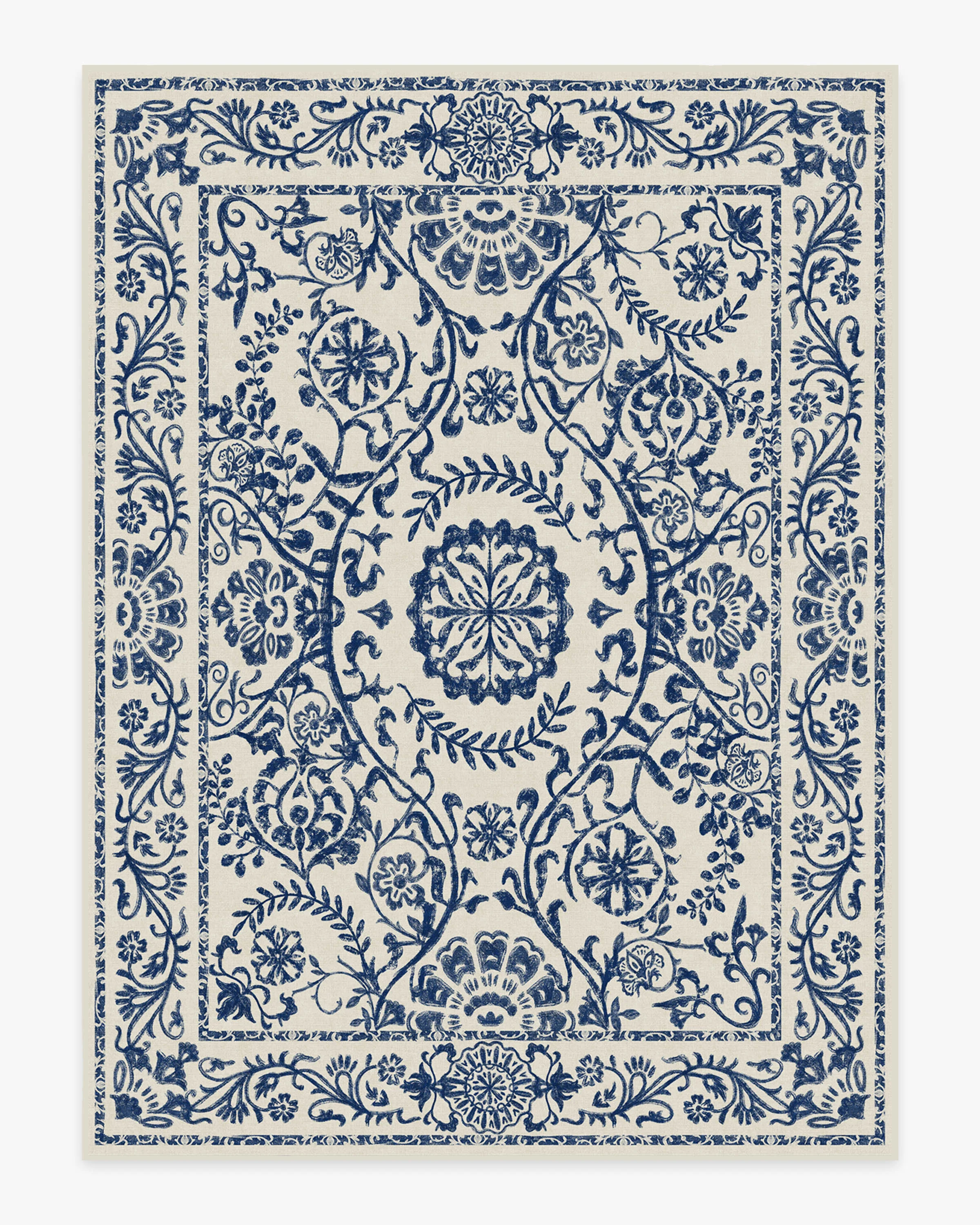Delphina Delft Blue Flatwoven Rug
