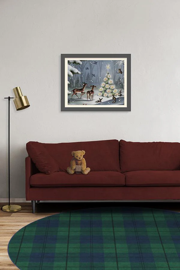 Buffalo Plaid Blackwatch Flatwoven Rug