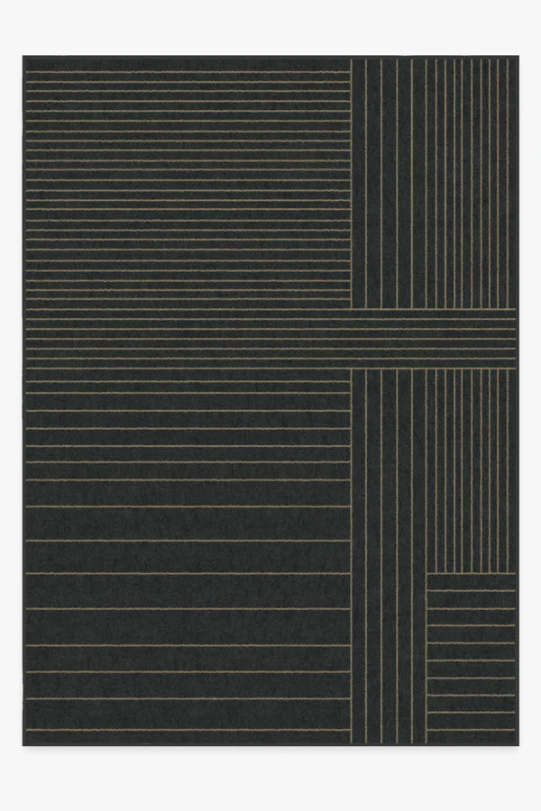 Bowie Charcoal Flatwoven Rug