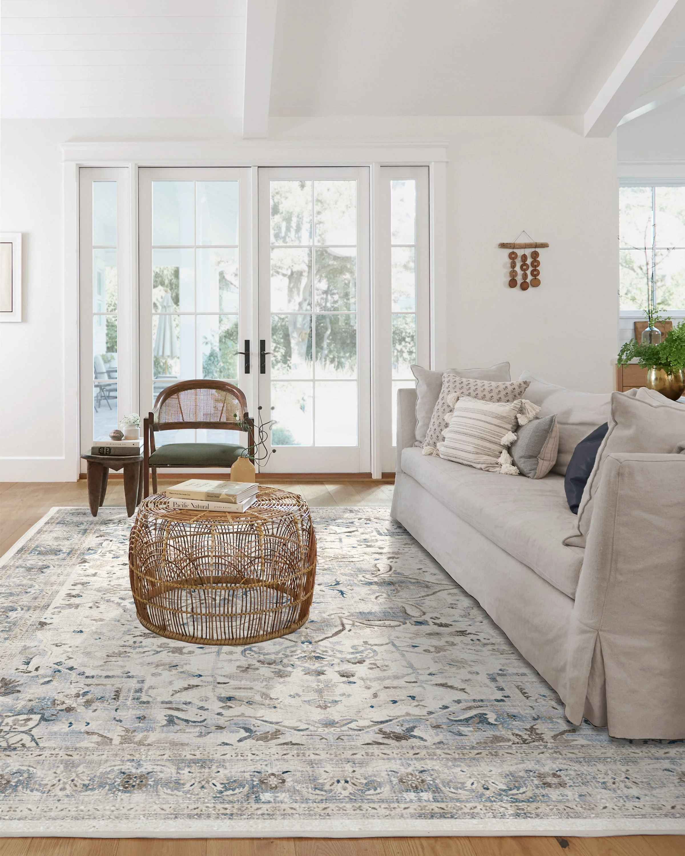Sarrah Blue Quartz Rug