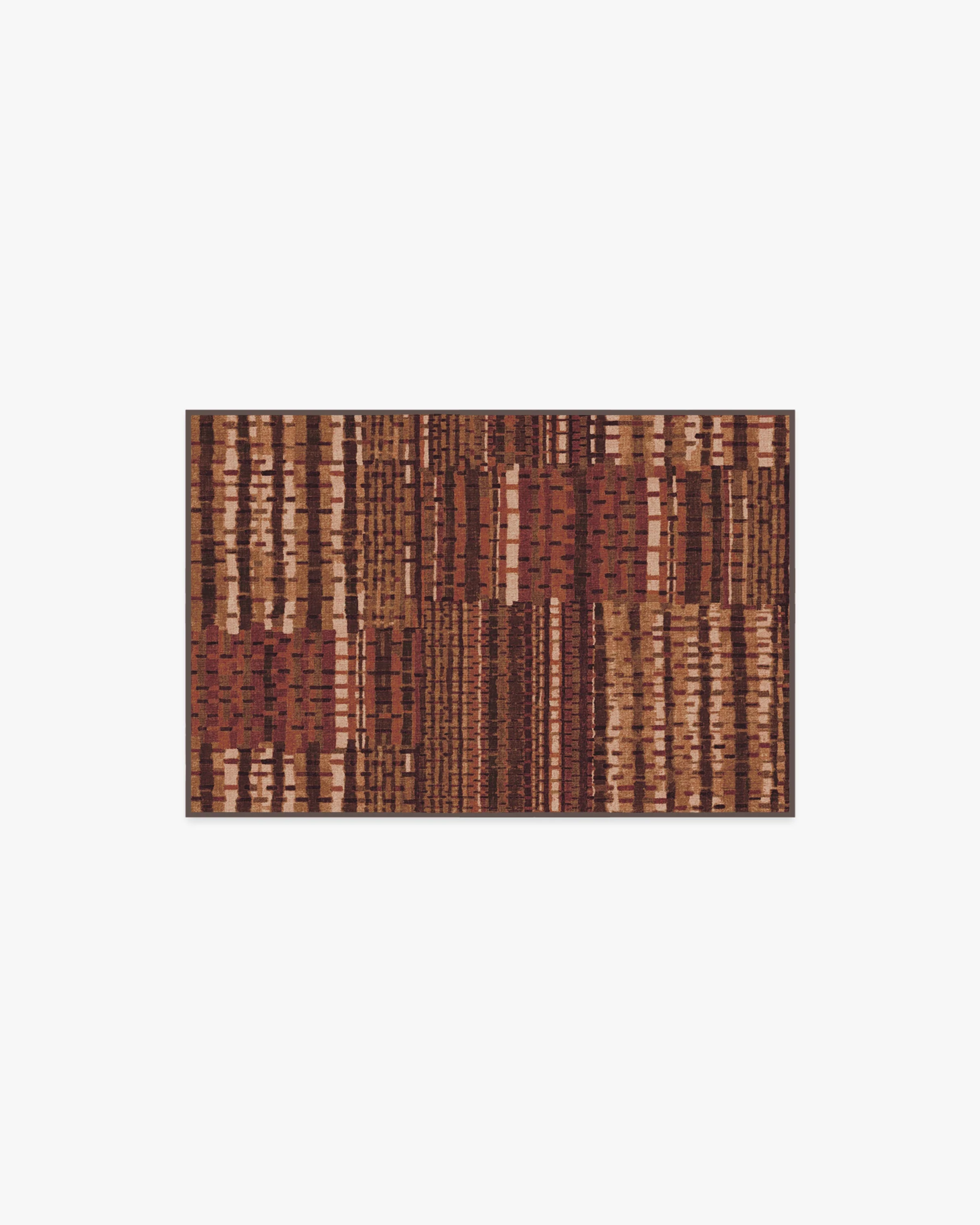 Solene Amber Red Rug