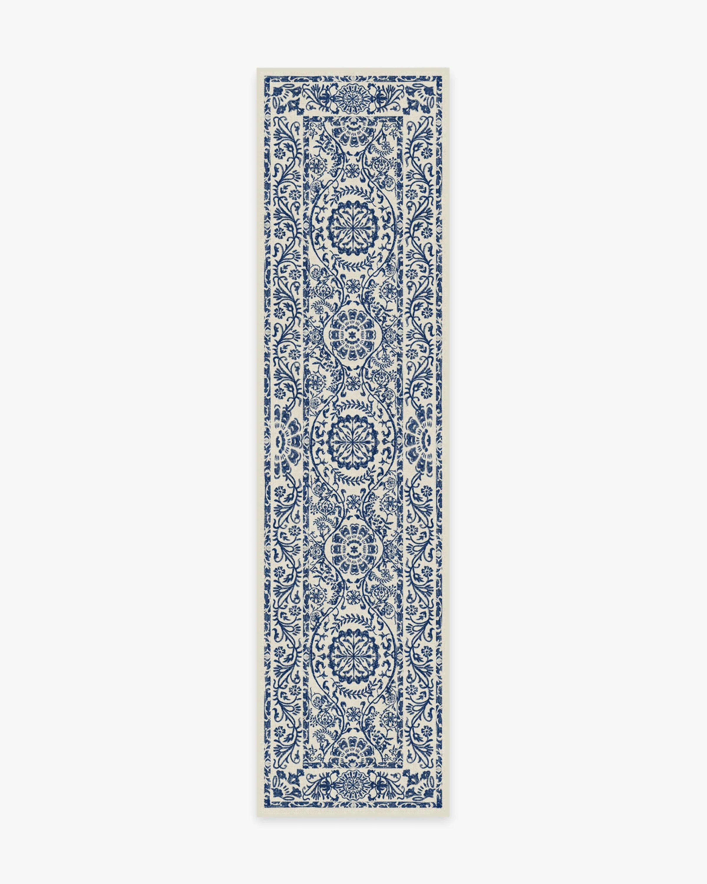 Delphina Delft Blue Flatwoven Rug