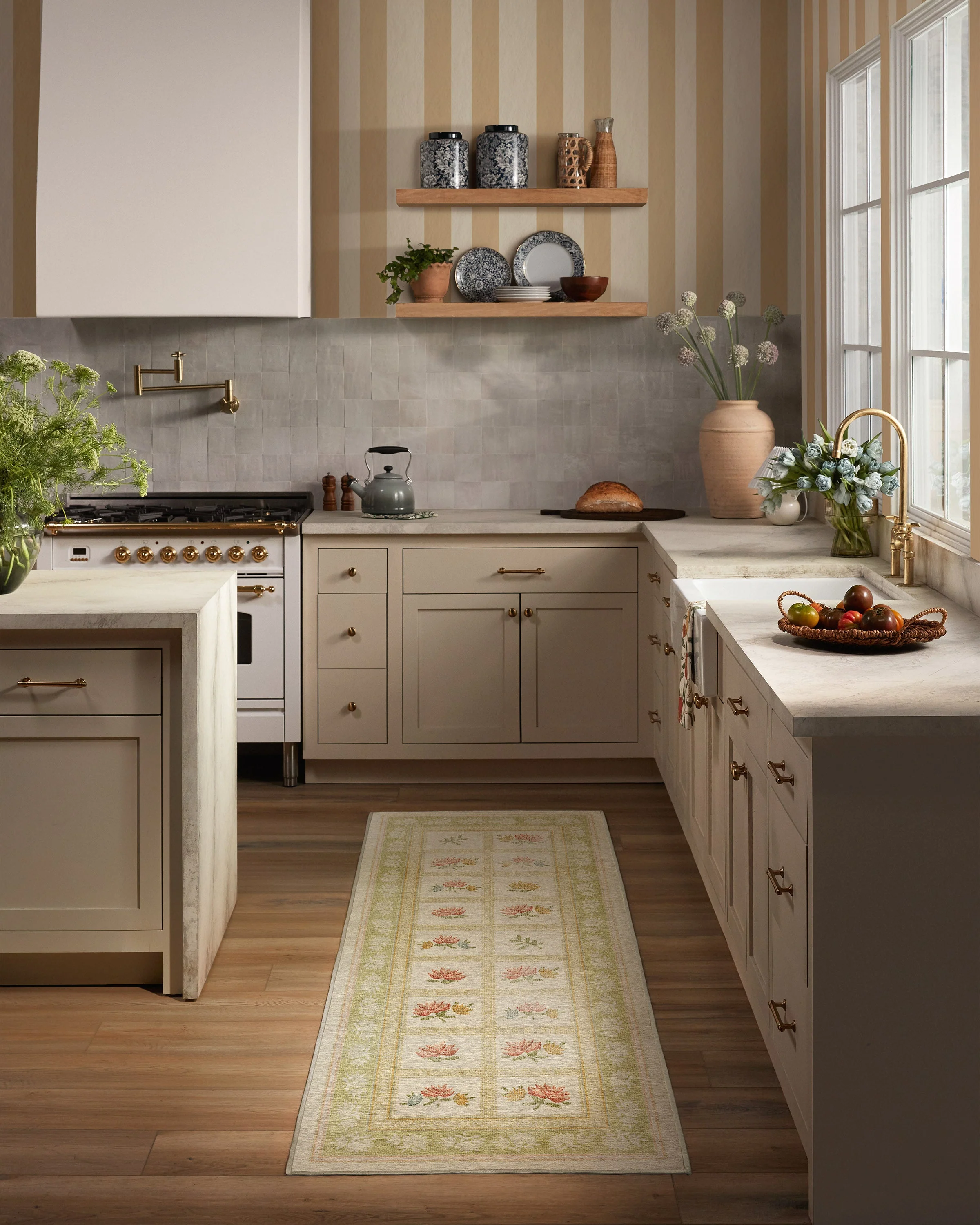 Marnie Cream Multicolor Flatwoven Rug