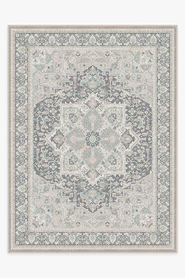 Hendesi Heriz Abalone Flatwoven Rug
