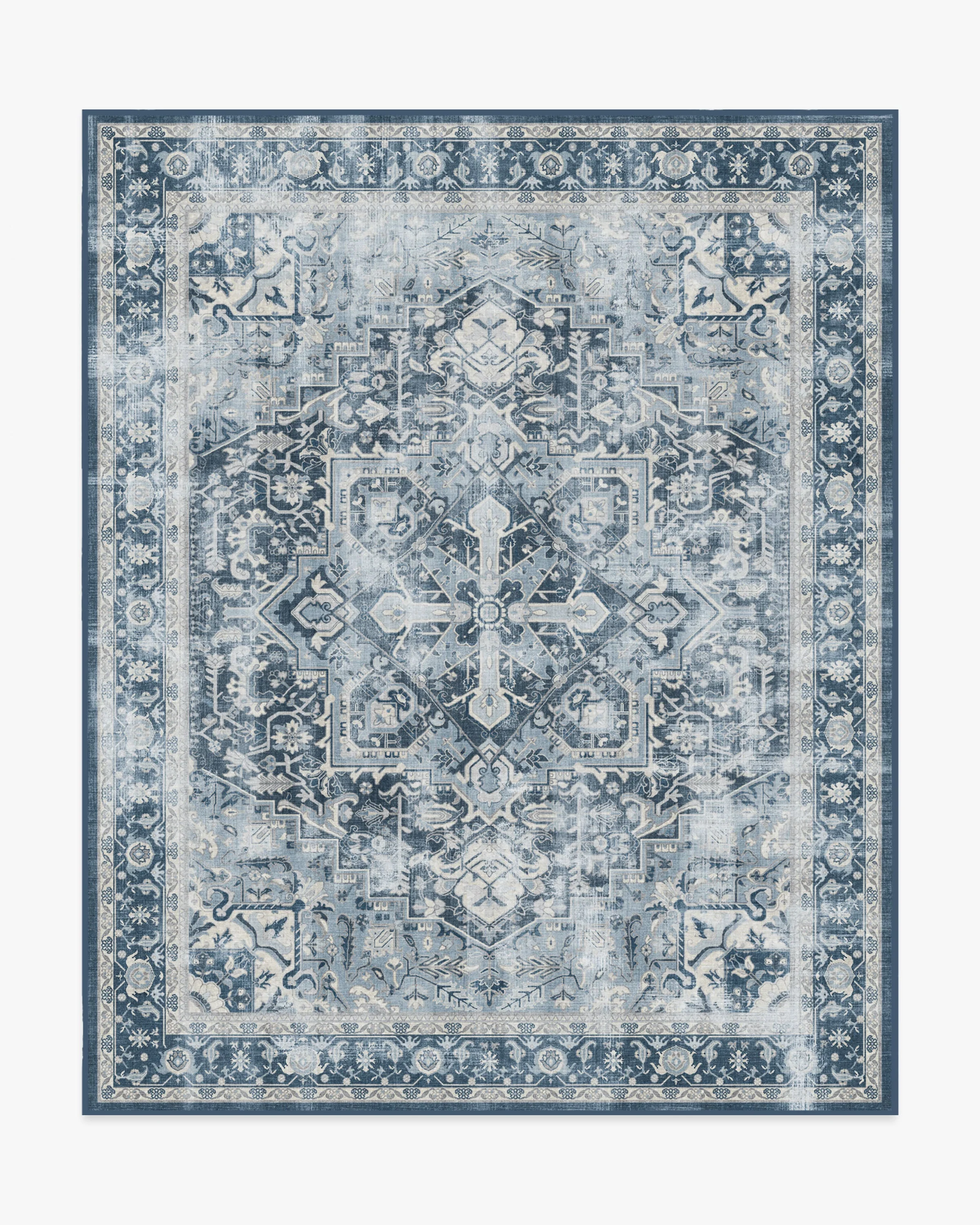 Kamran Admiral Blue Rug