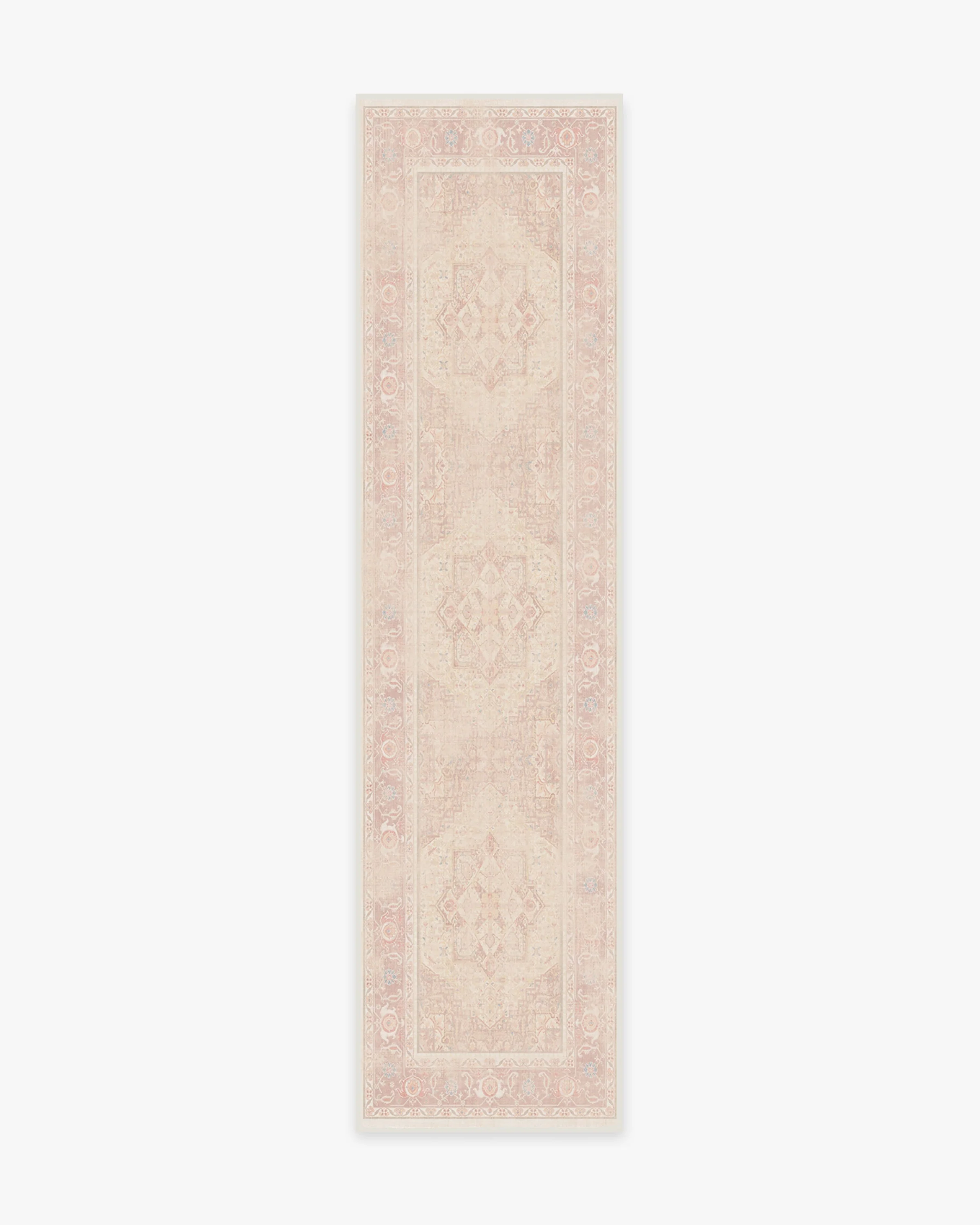 Kamran Soft Pink Flatwoven Rug