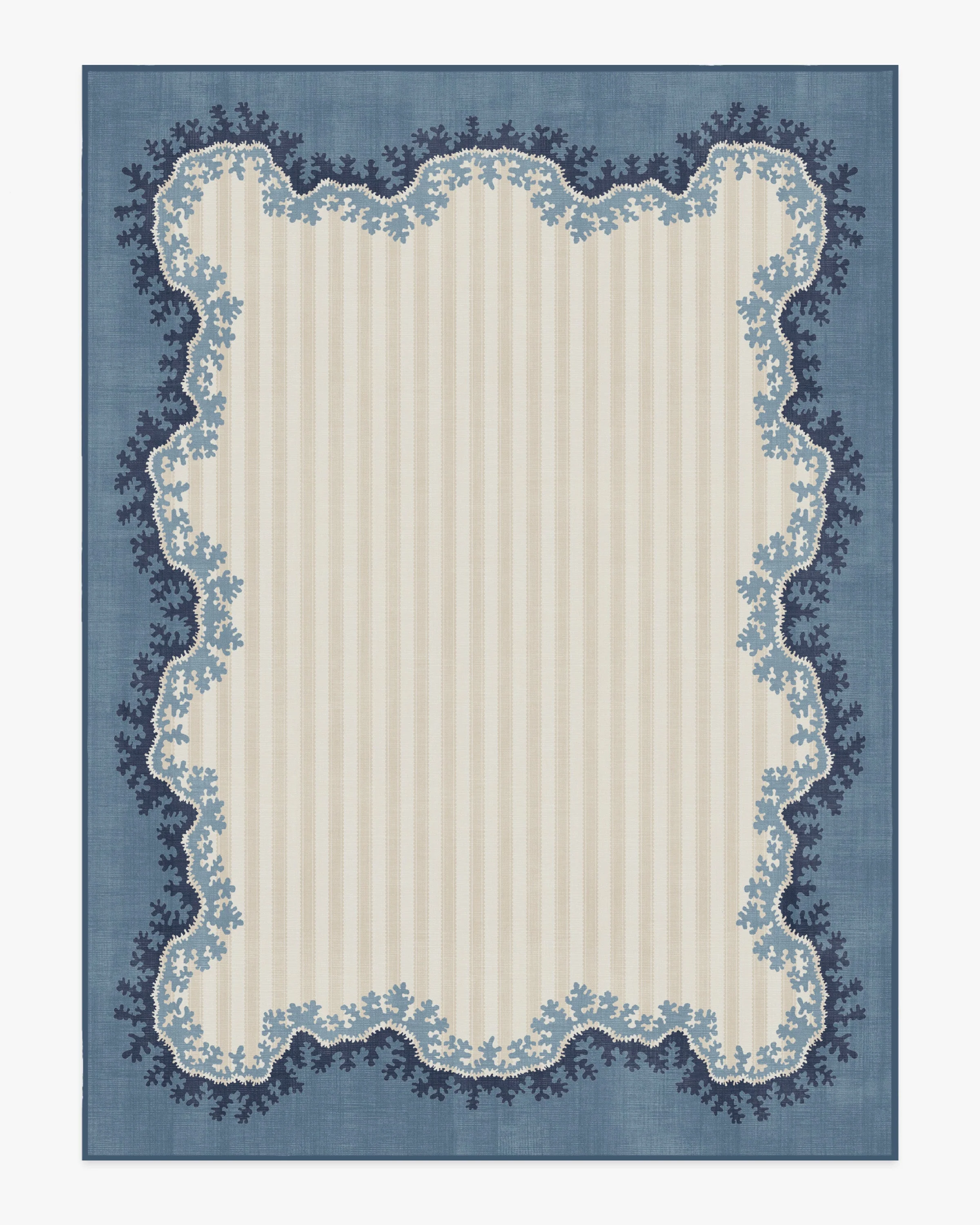 Oxbow Indigo Rug by Sanderson