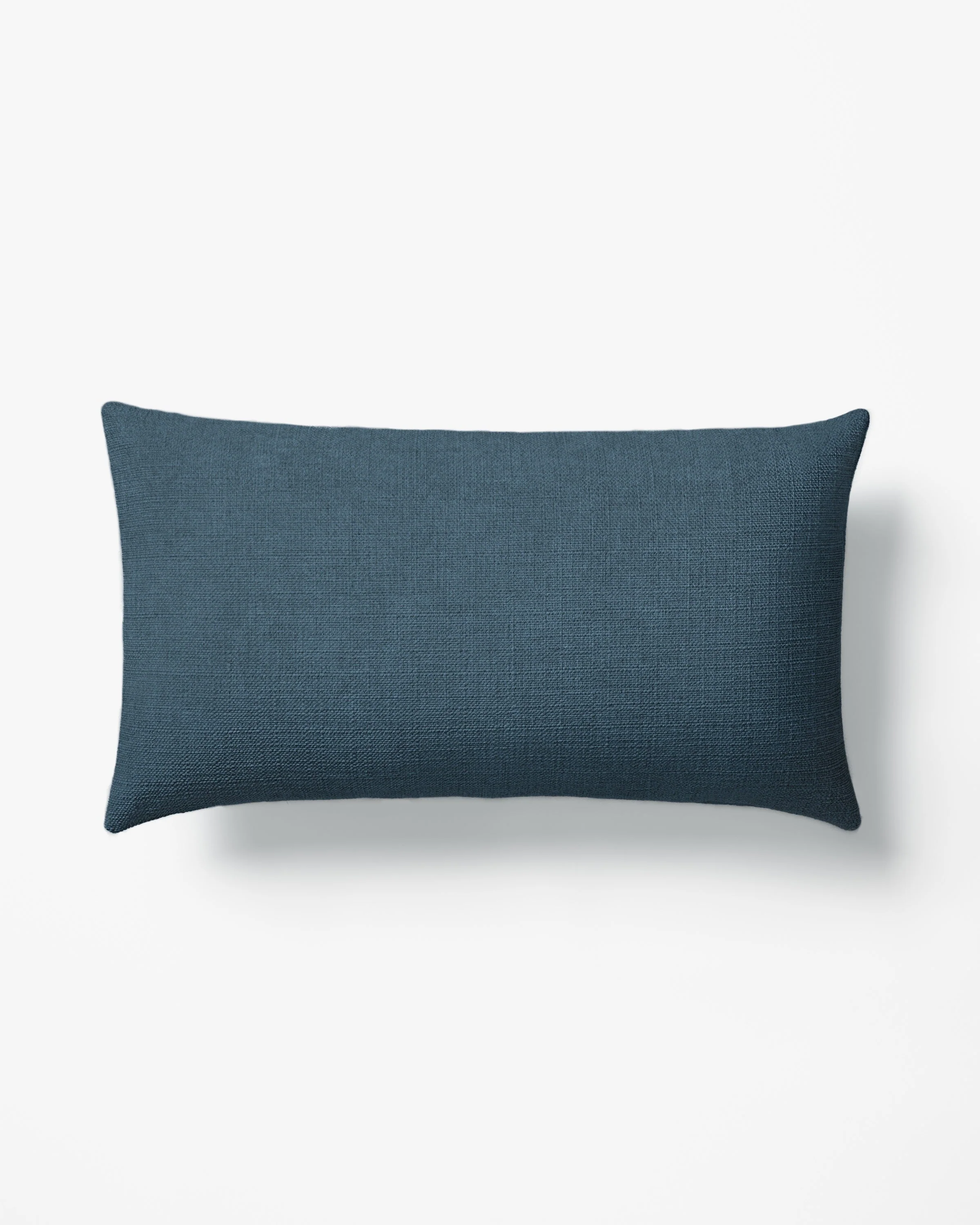 Indigo Woven Throw Pillow