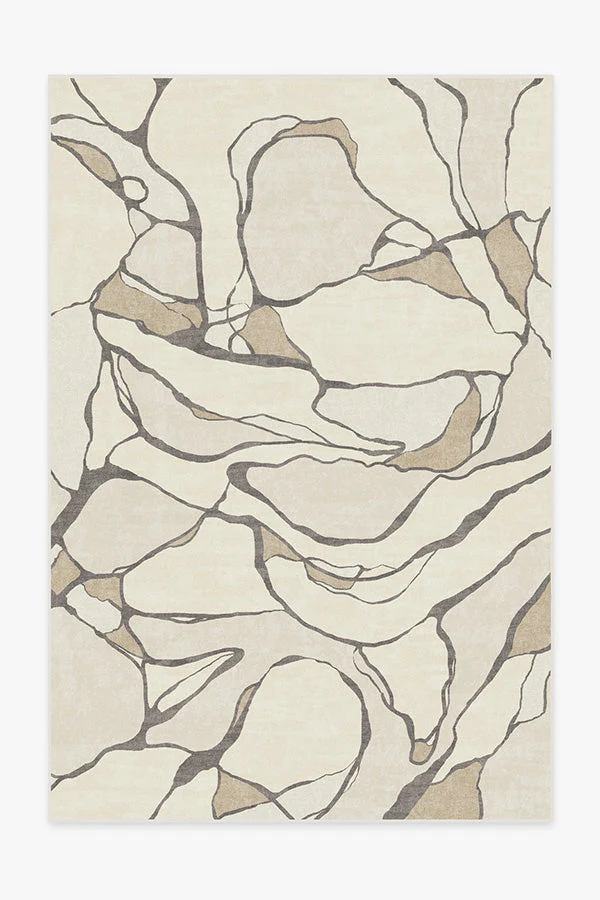 Aude Creme Rug by Nina Takesh