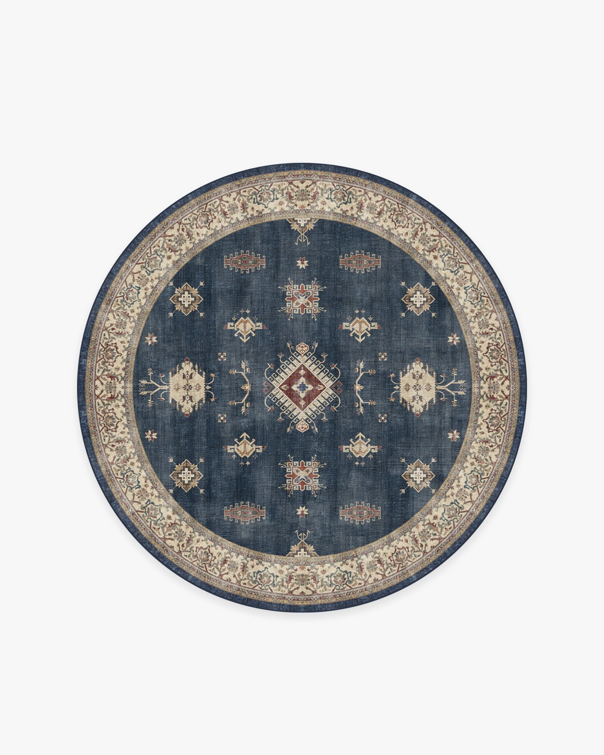 Verena Sapphire Flatwoven Rug