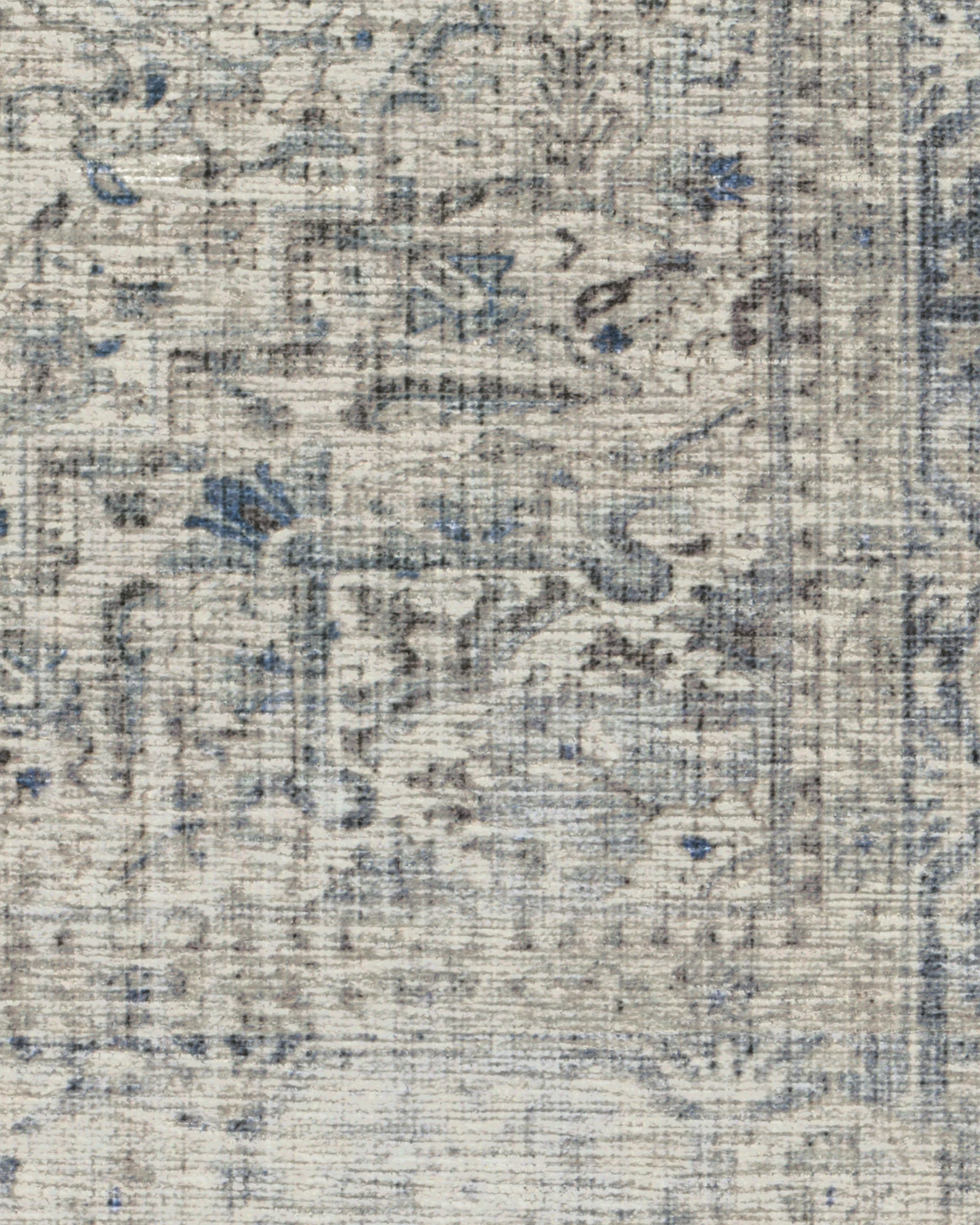 Kamran Blue Quartz Flatwoven Rug