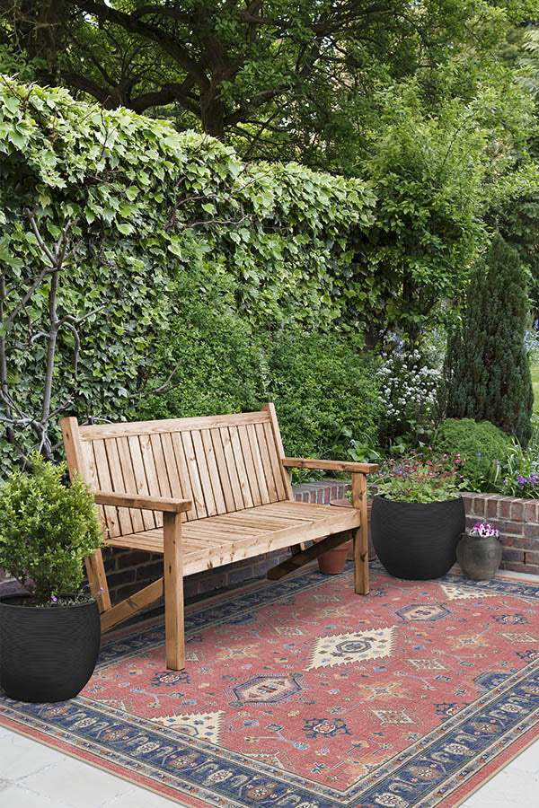 Ranier Cayenne Red Outdoor Rug