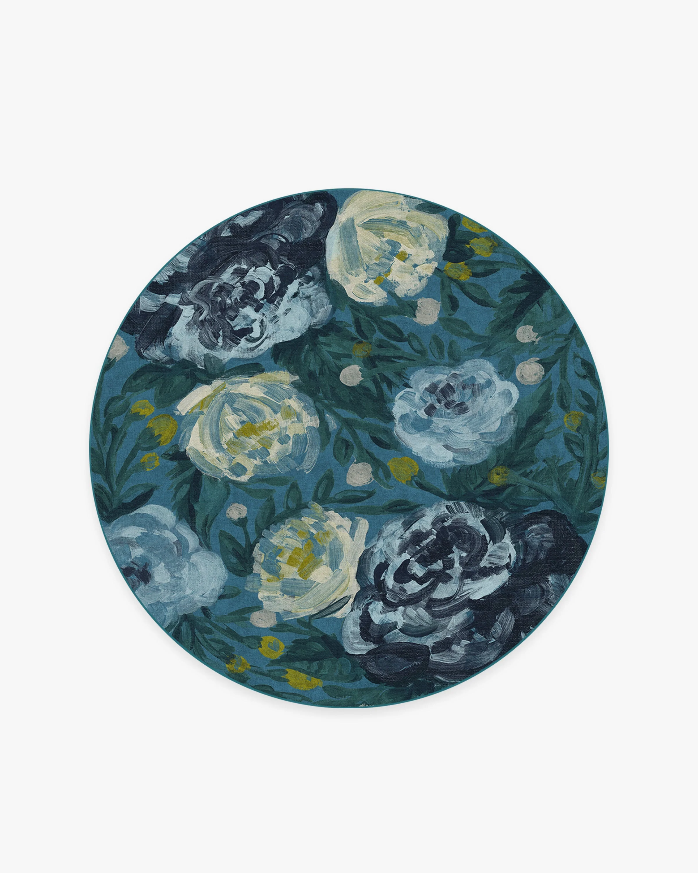 Camellia Midnight Flatwoven Rug