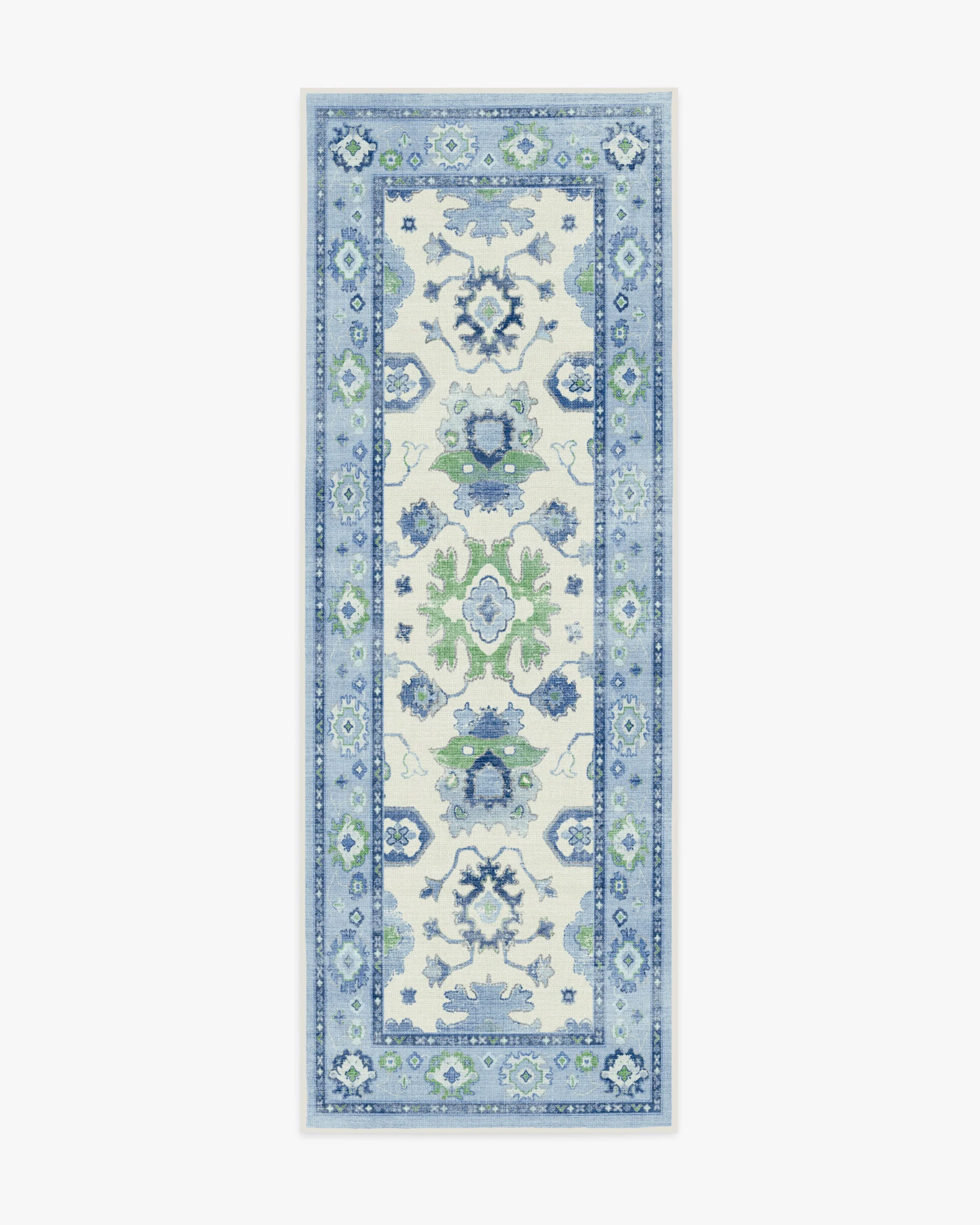 Serena Blue Rug by Mrs. Alice