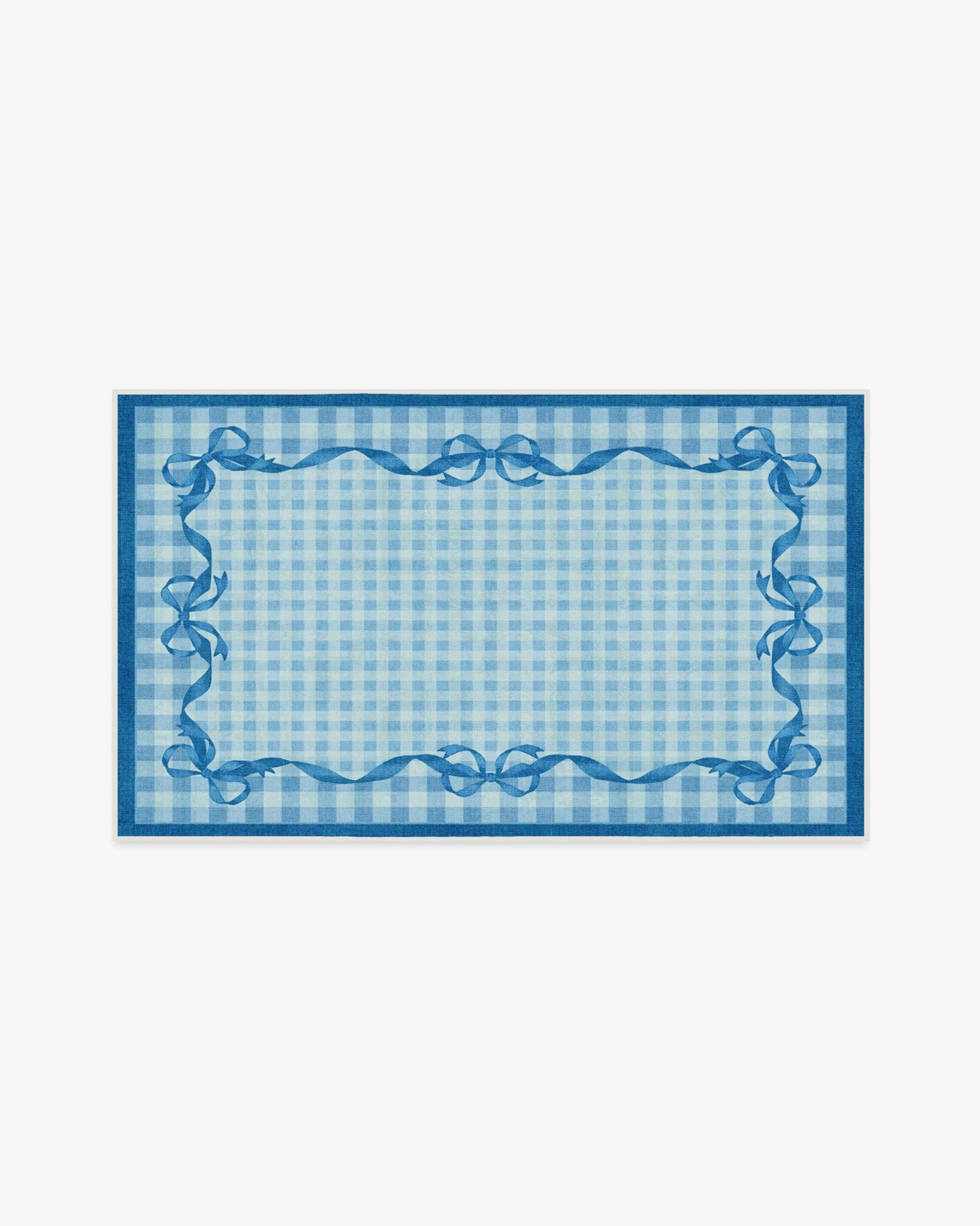 Audrey Blue Flatwoven Rug by Mrs. Alice