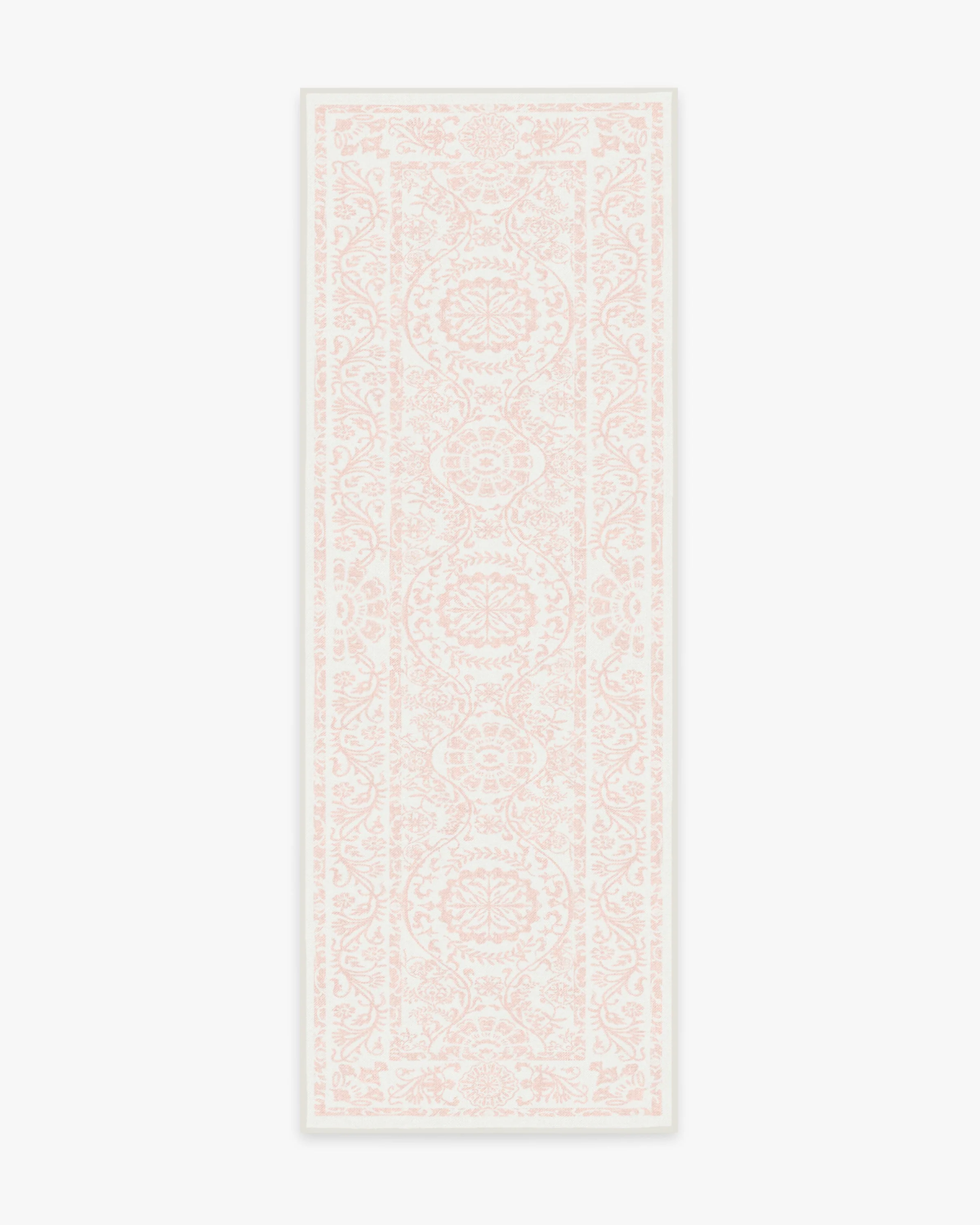Delphina Powder Pink Flatwoven Rug