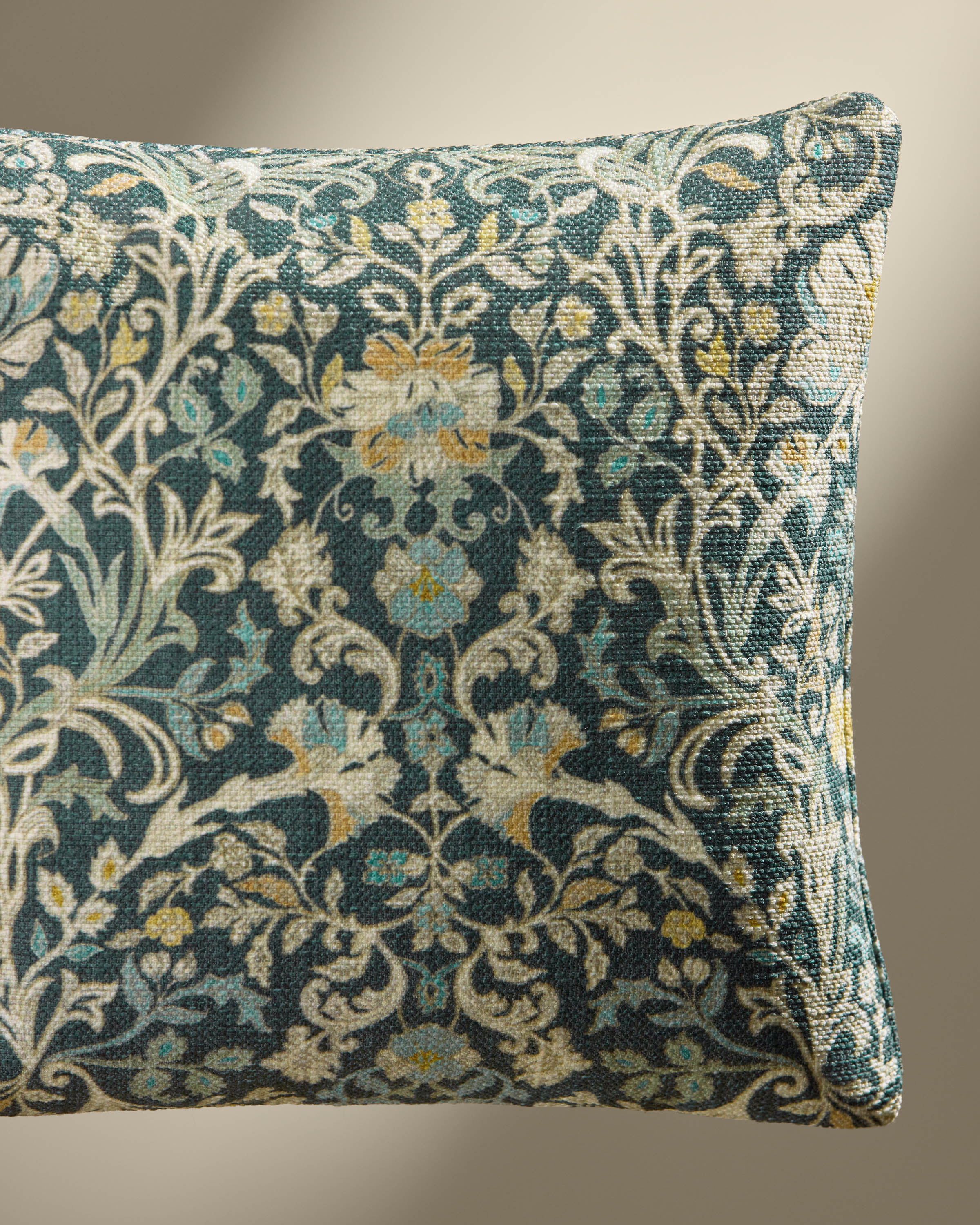 Windsor Jade Woven Throw Pillow