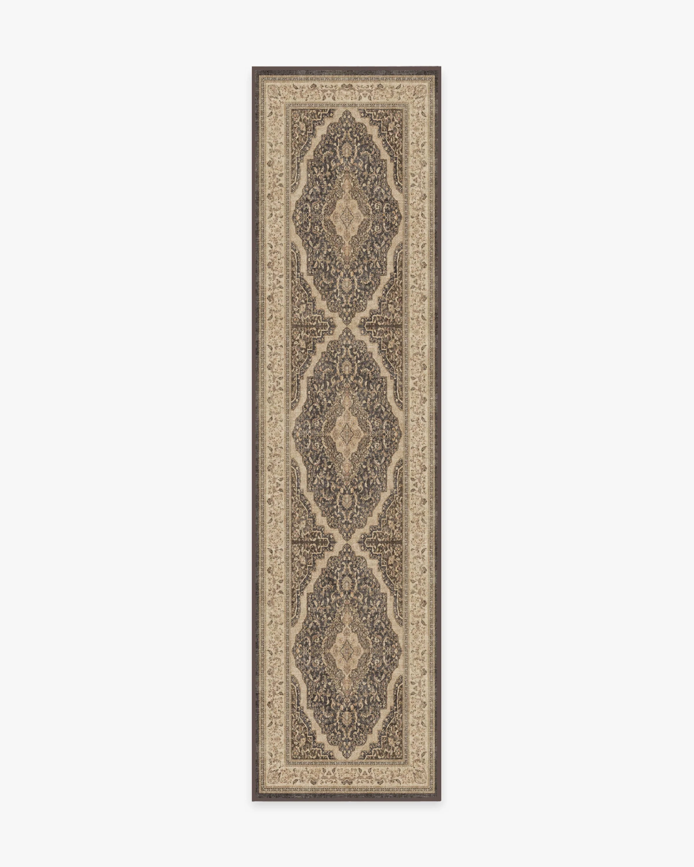 Adeline Dark Wood Flatwoven Rug