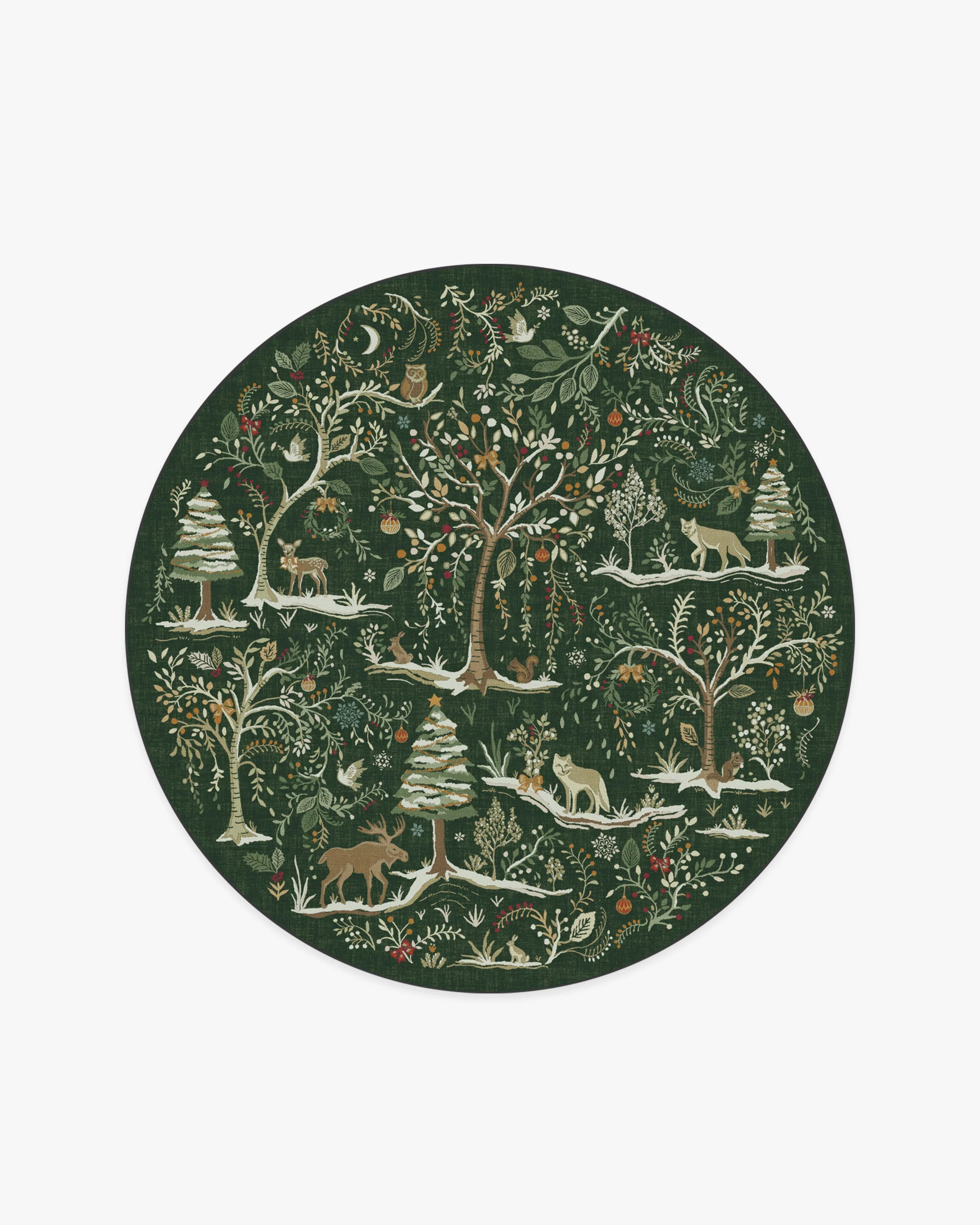 Elwood Forest Green Flatwoven Rug