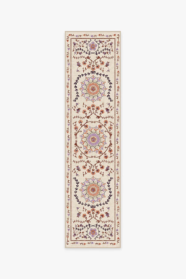 Suzani Purple Flatwoven Rug