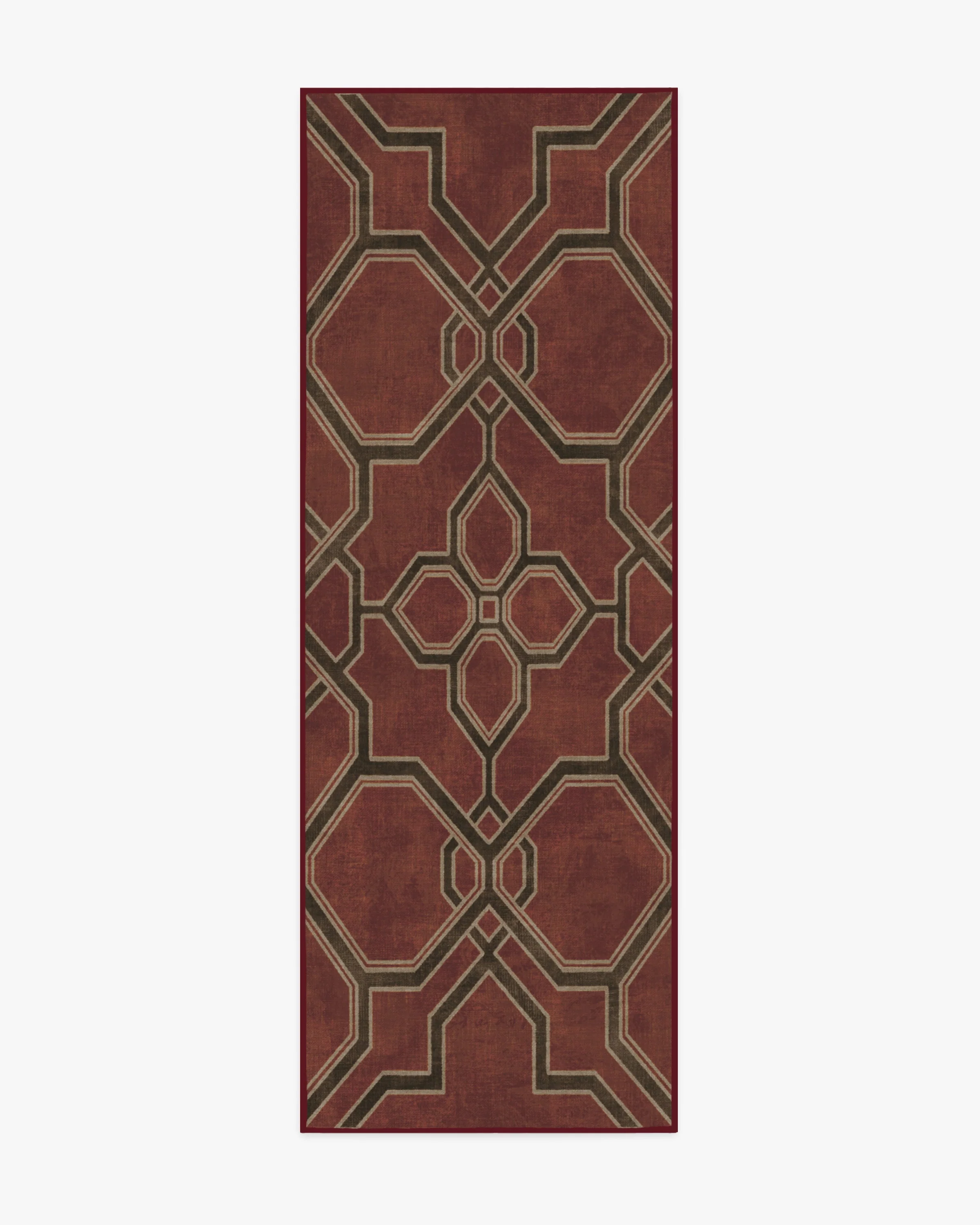 Kian Red Rug by Martyn Lawrence Bullard