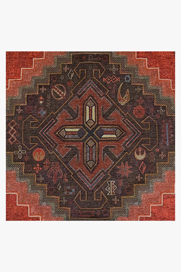 Mandalore Scarlet Red Rug