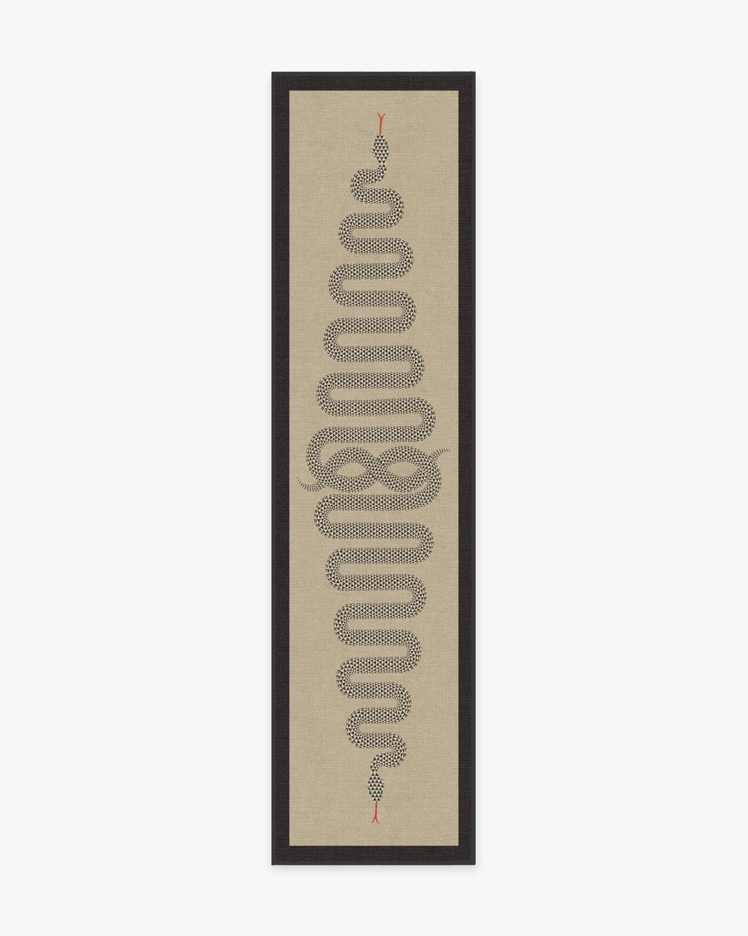 Venom Neutral Flatwoven Rug by Jonathan Adler