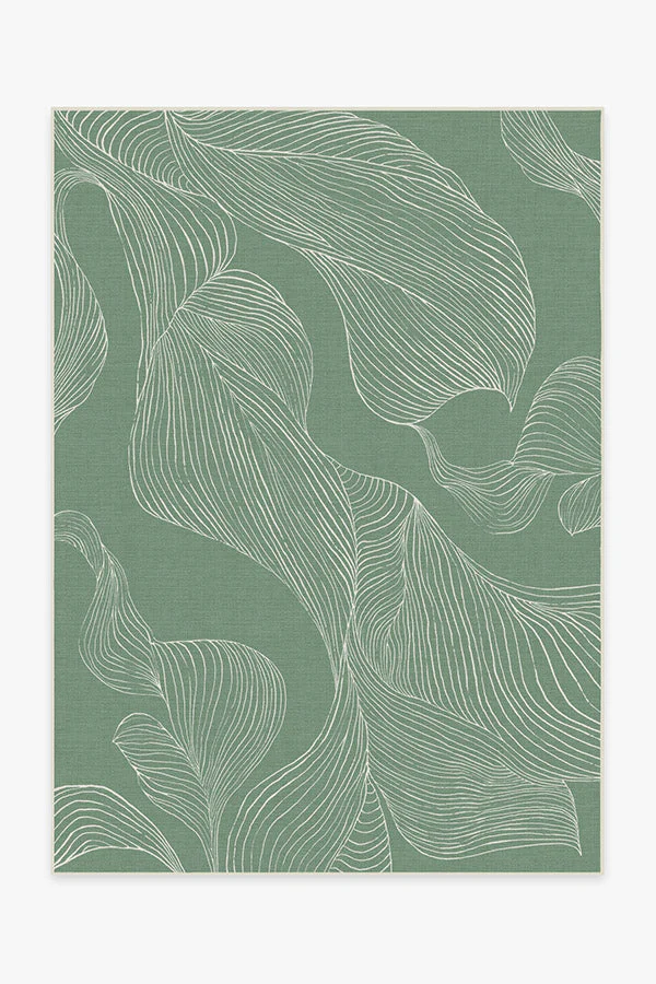 Sana Laurel Green Outdoor Rug