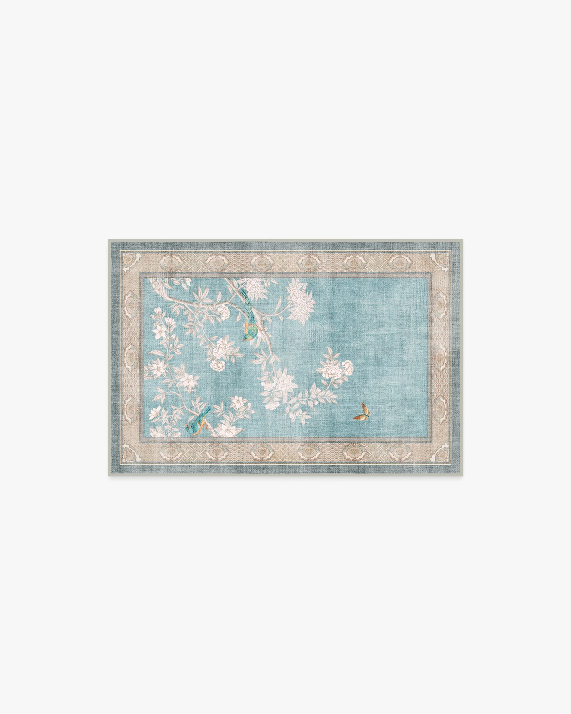 Hampton Soft Blue Rug by Gracie