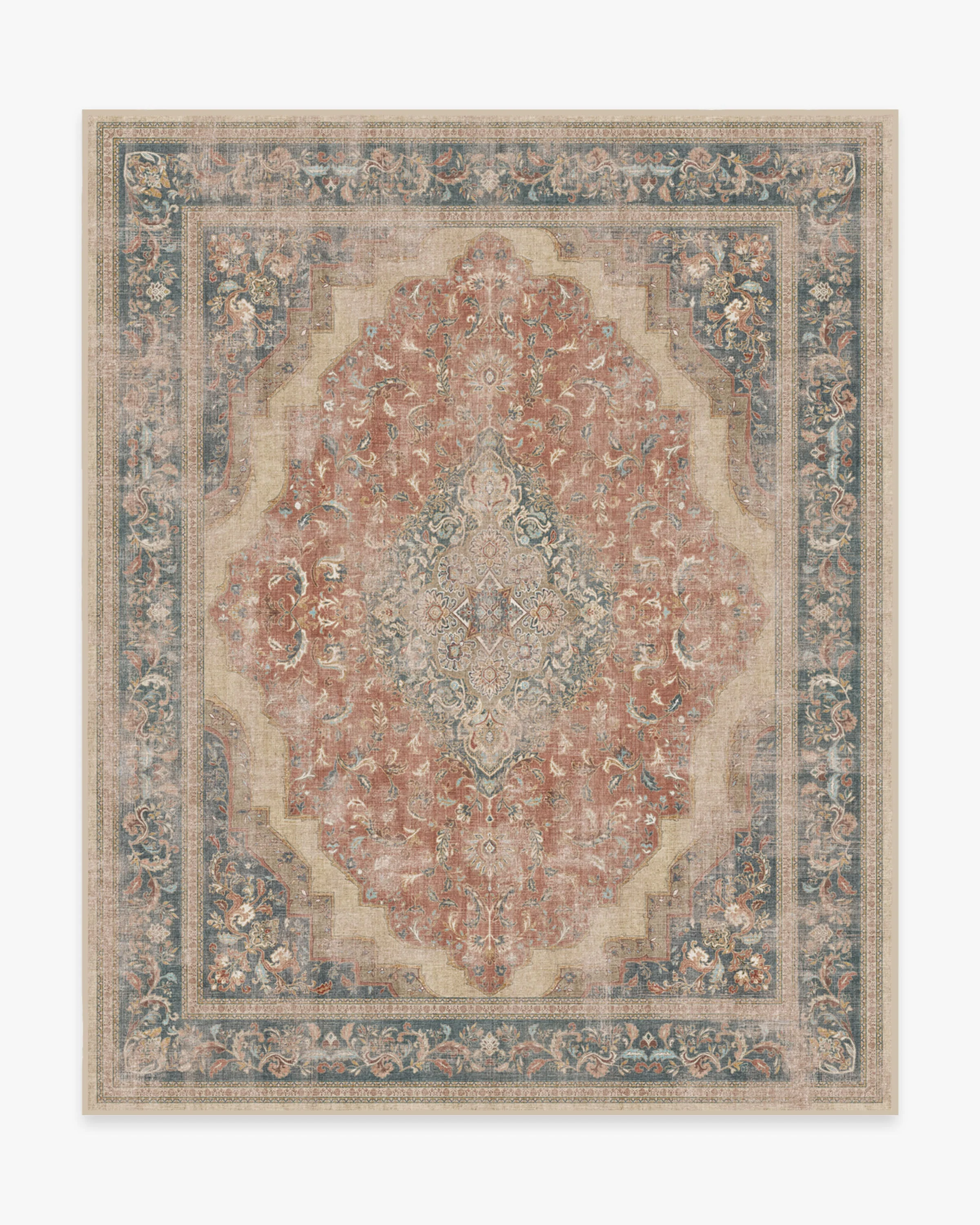Adeline Antique Red Rug