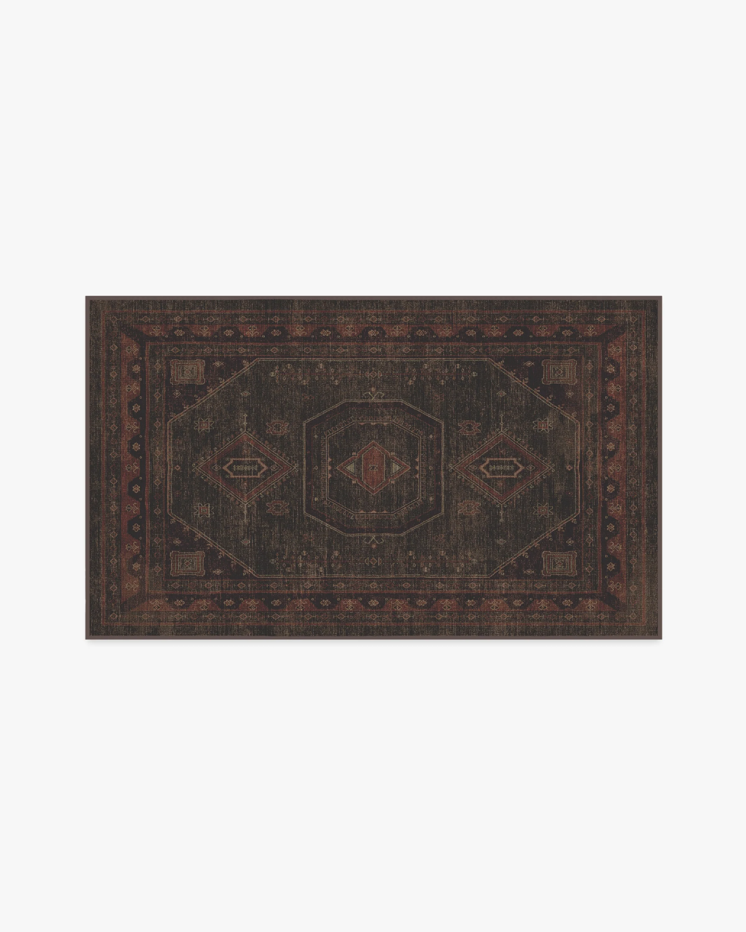 Shira Bordeaux Flatwoven Rug