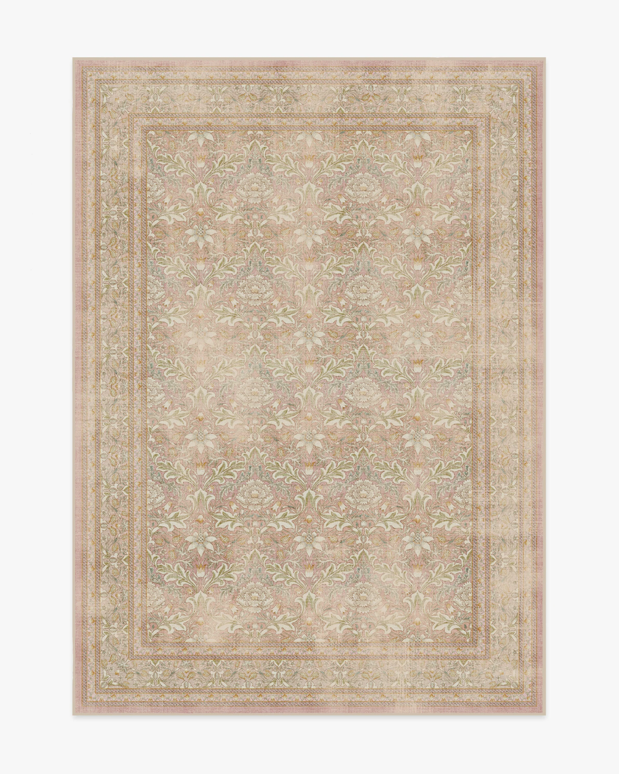 Simply Severn Soft Pink Flatwoven Rug by Morris & Co.