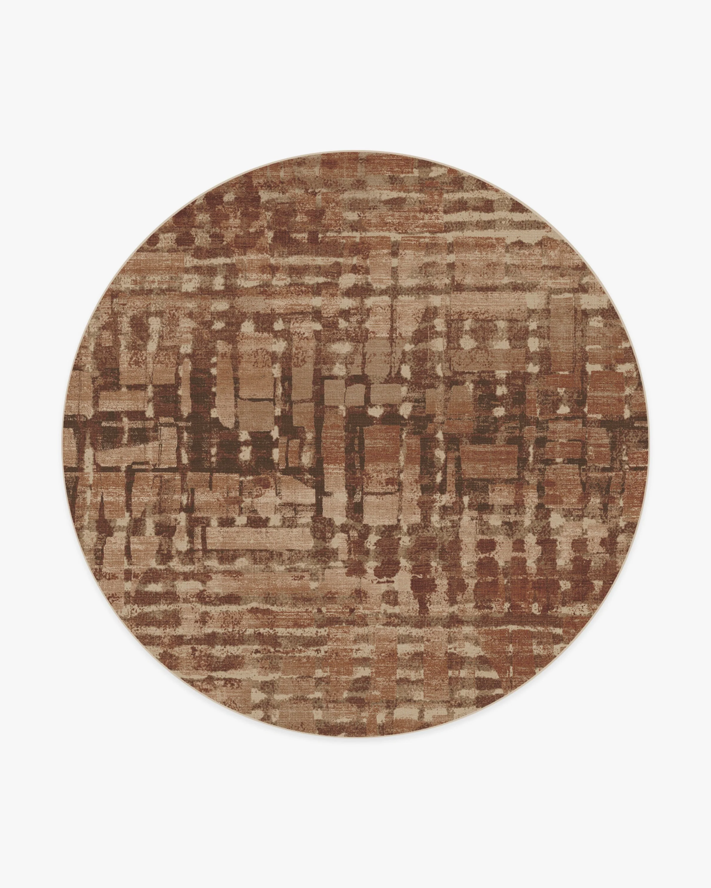 Brooklyn Copper Clay Rug by Architectural Digest
