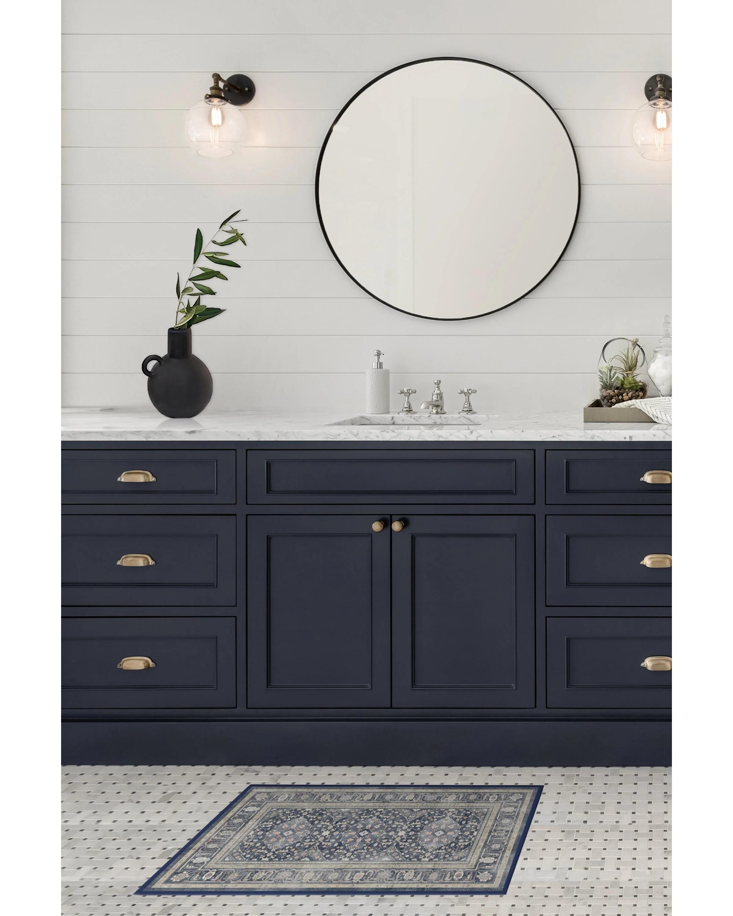 Alessia Dusk Blue Rug