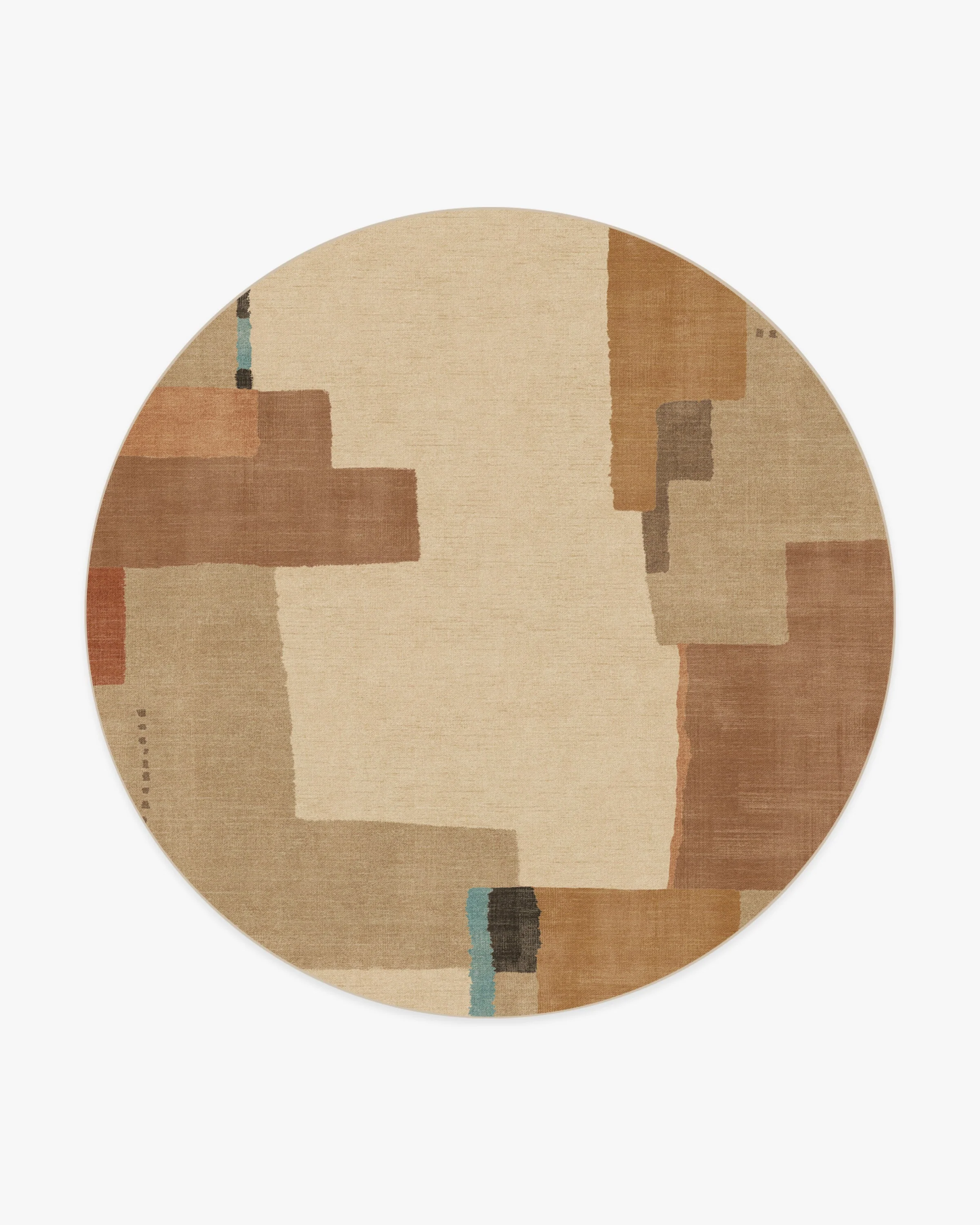 Ananda Natural Pop Rug by Architectural Digest
