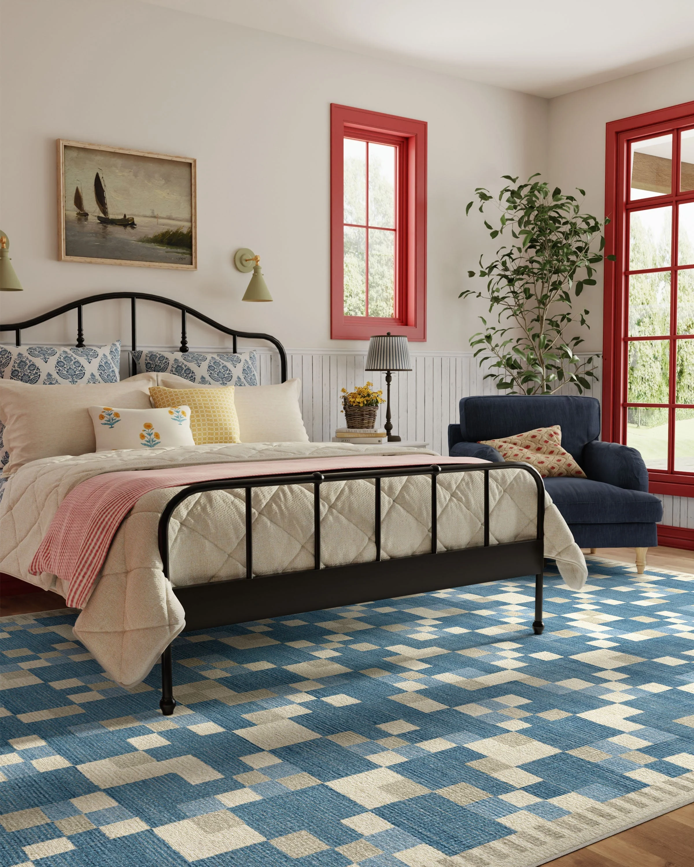 Blake Blue Rug