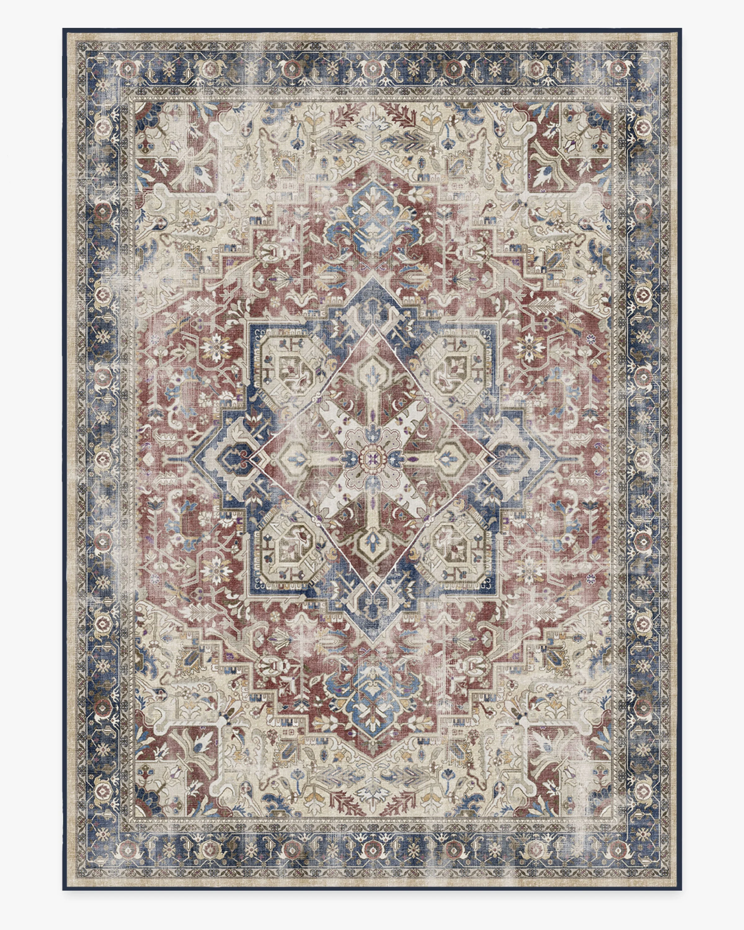 Kamran Royal Blue Rug